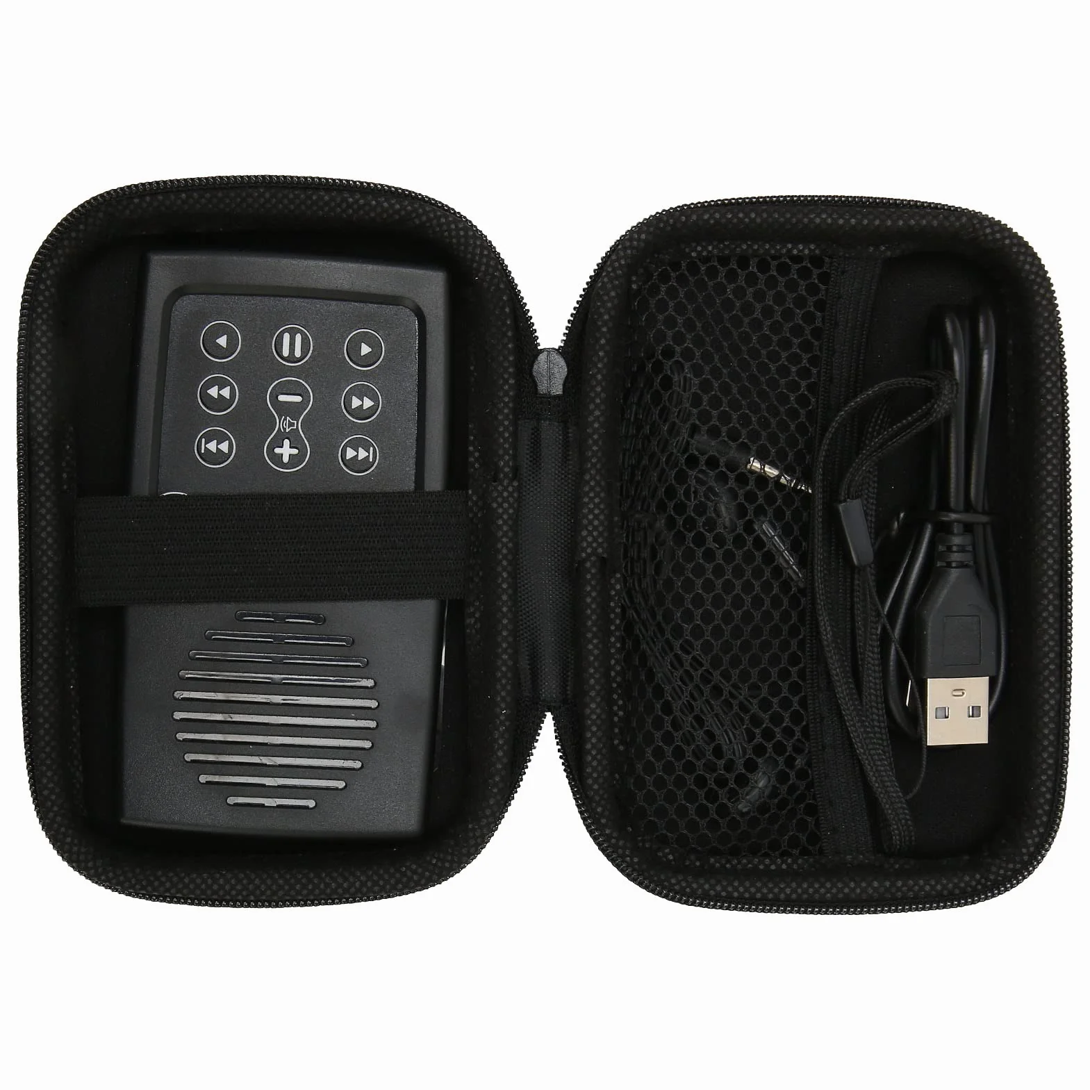 Audio Bible Player, EReader E-Bible a Ricarica Solare, capacità 8G Integrata, Batteria da 350 MAh (KJV inglese con francese con aramaico)