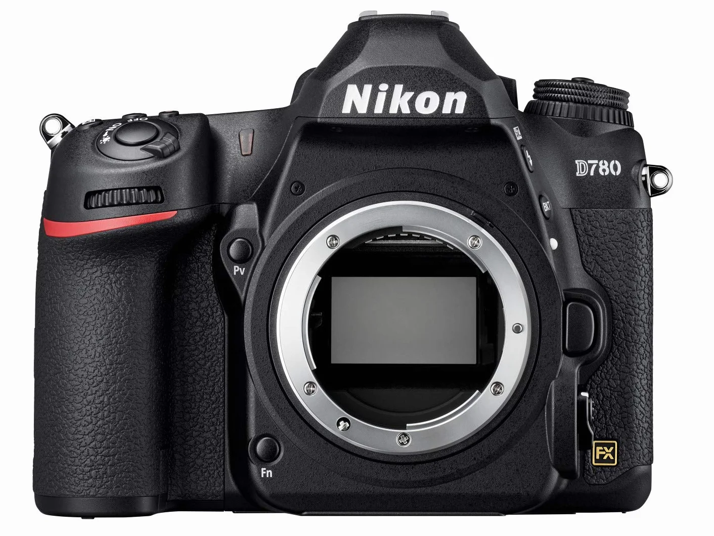 Nikon D780 Body Fotocamera Reflex Digitale, 24.5 Mp, Cmos Fx Pieno Formato, 2 Slot Card SD, Face Detect in Af Live View, Mirino Ottico, Fino a 12 Fps, Nero