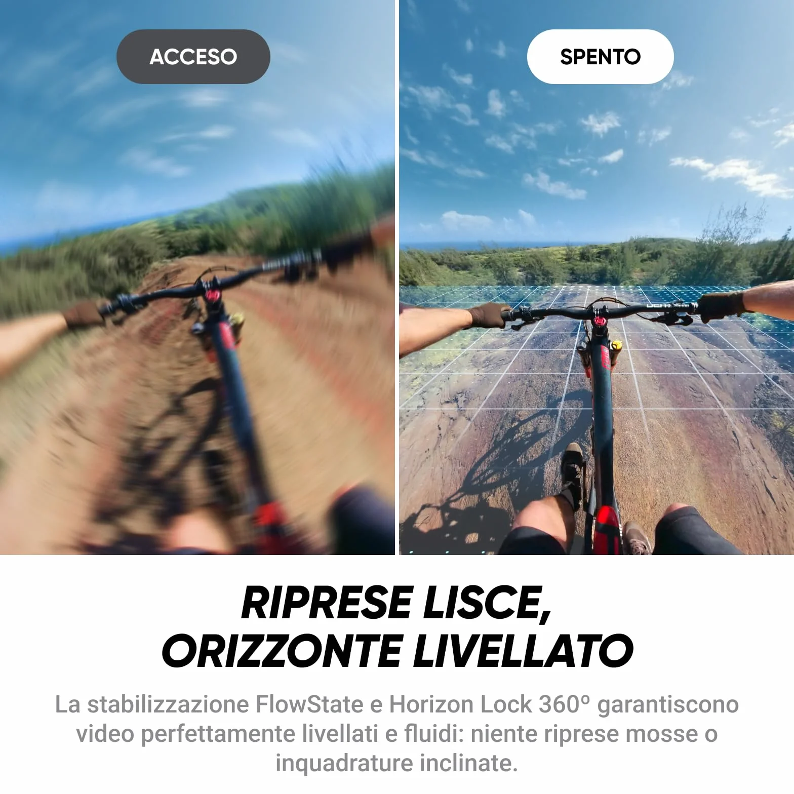 Insta360 X4 Air, Videocamera 8K 360 leggera, Selfie stick Invisibile, lenti sostituibili, cover antivento integrata, stabilizzazione FlowState, prima registri poi inquadri