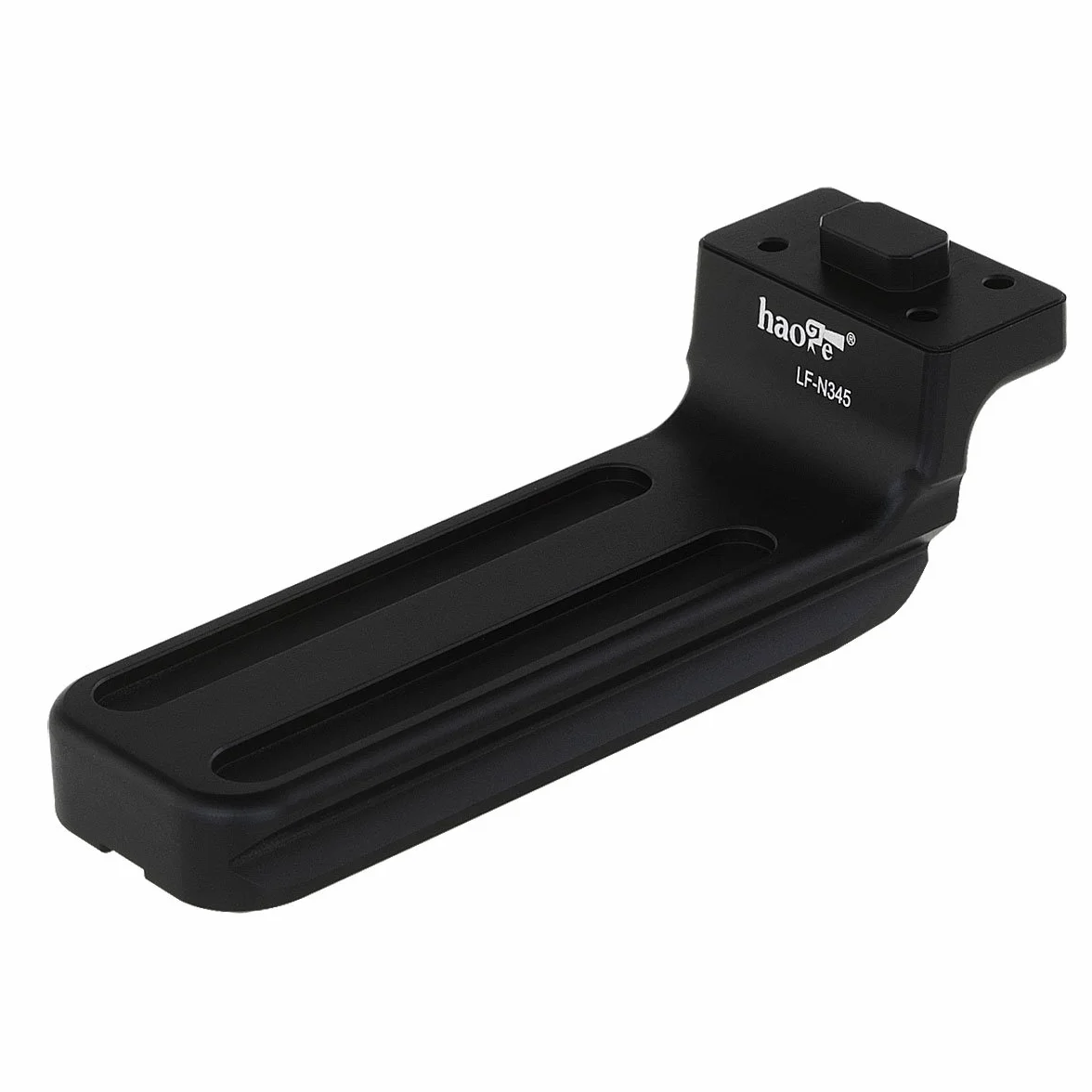 Haoge LF-N345 - Anello adattatore per treppiede per Nikon 300 mm F2.8 VR/VRII, 500 mm F4 VR, 200-400 mm F4 VR/VRII, 400 mm F2.8, 600 mm F4D, 800 mm f/5.6E, 180-400 mm f/4E Arca Swiss integrato Piatto