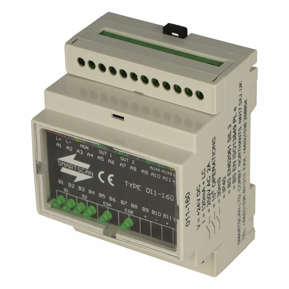 011-160 | SMARTSCAN 011-160 MULTI FUNCTION SAFETY UNIT (MFU) 3 IN & 1 OUT