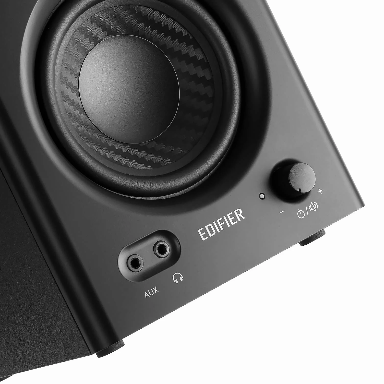 Edifier MR4 Cassa Monitor da Studio per PC Registrazione, 4" Near Field Attive Monitor Altoparlanti - Nero (coppia)