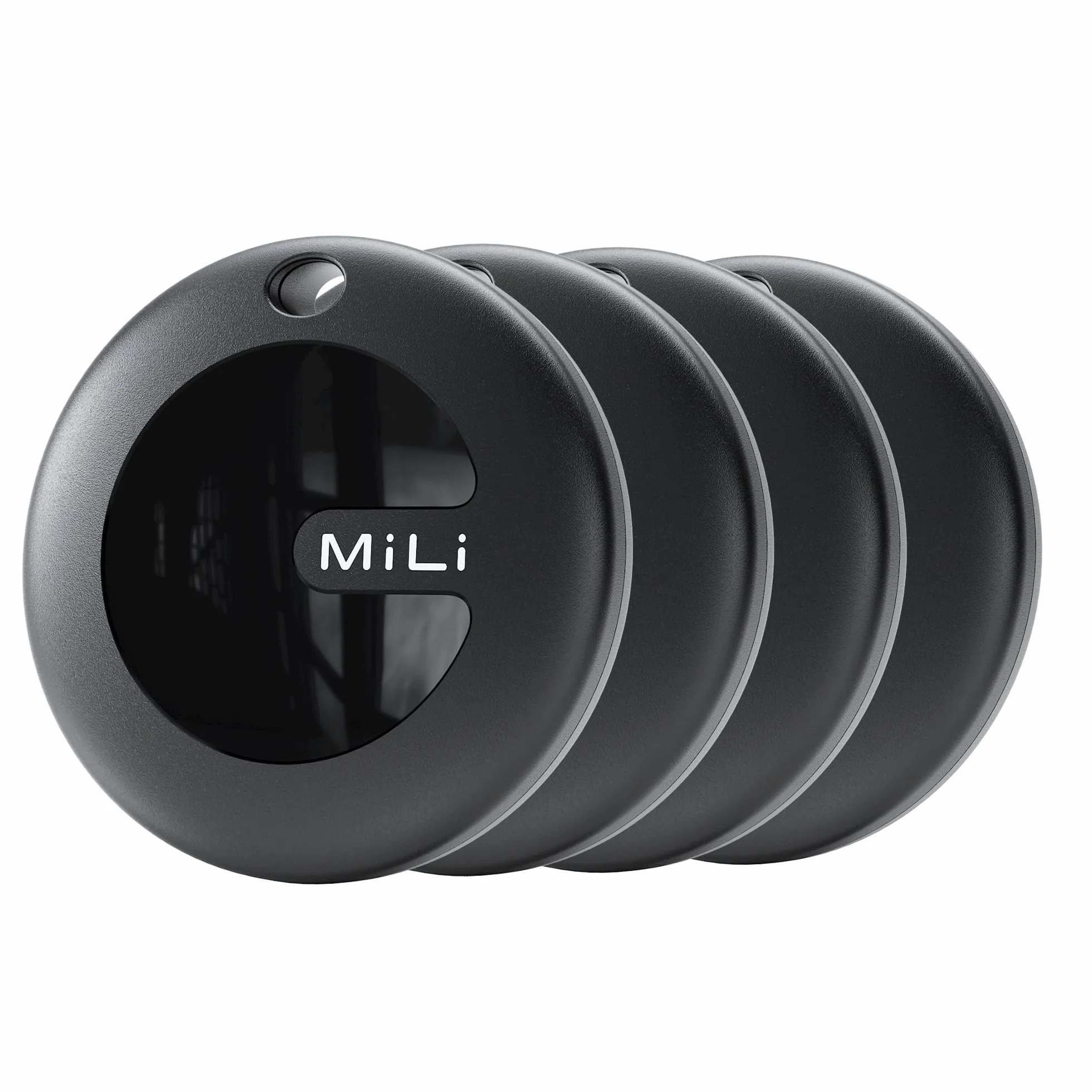 MiLi MiTag Duo Smart Tracker Tag Bluetooth Compatibile Apple Dov'è Google Trova Oggetti Chiavi Bagagli Valigie Zaini Portafogli 4 Pack