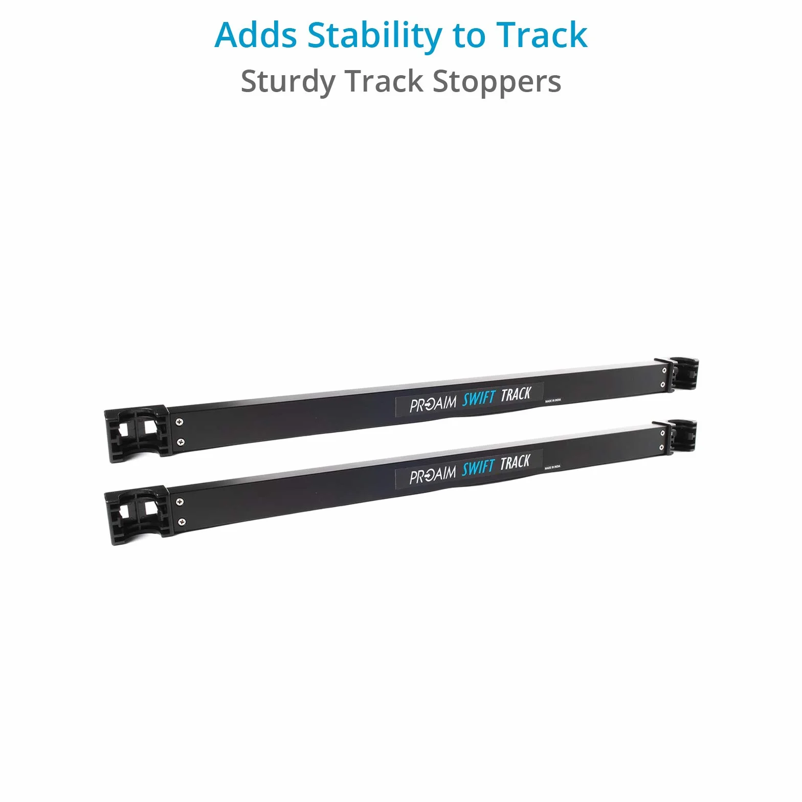 PROAIM 12ft Dritto Alluminio Camera Dolly Track. Distanza dal centro- 28". Diametro-32mm. Carico utile fino a 400kg / 882lb. (P-TRK-12)