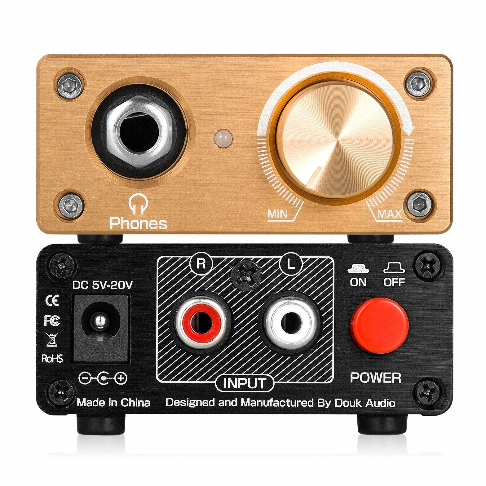 Douk Audio U3 Mini Amplificatore per cuffie stereo classe A