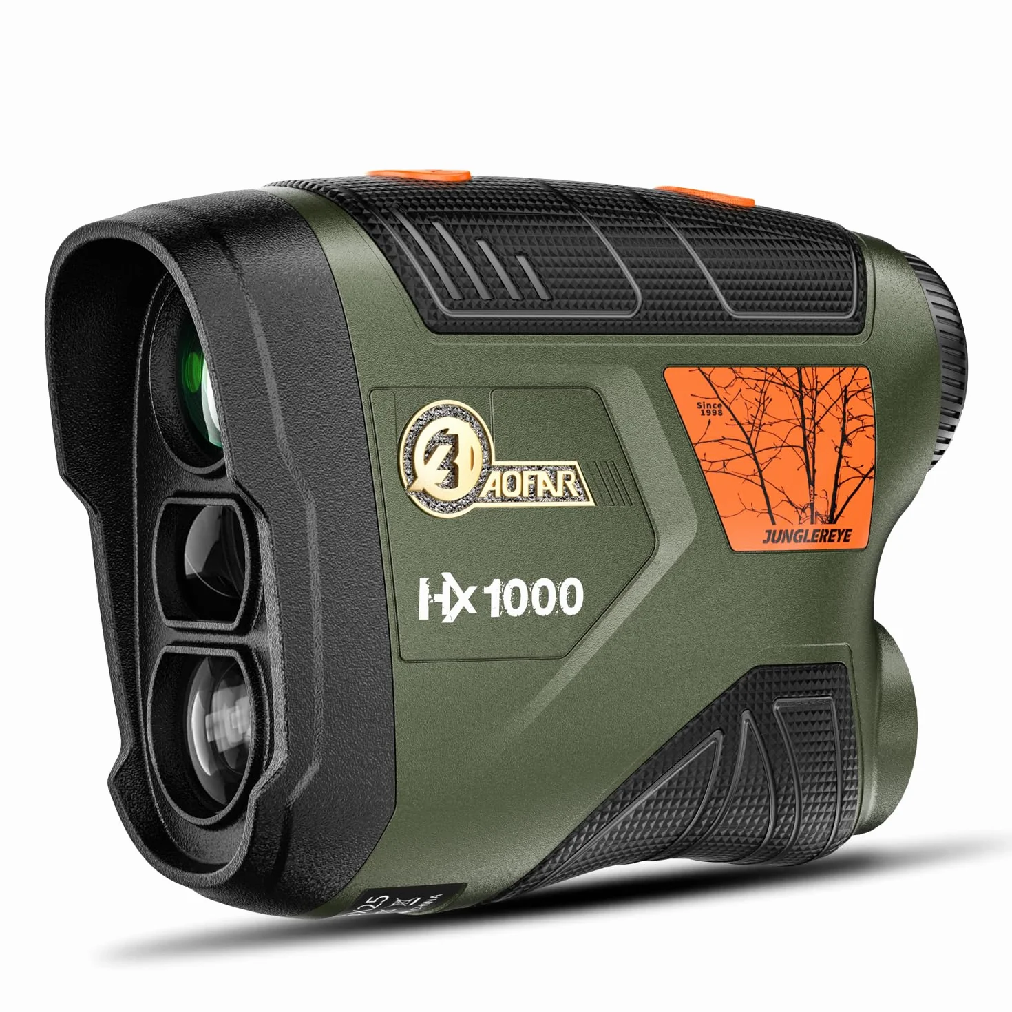AOFAR HX1000 Range Finder per Caccia, Tiro con l'Arco, 1000 Yards (circa 914 m) con Angolo e Distanza Orizzontale, Misuratore di distanza di tiro per fucile. Modalità Range, Scan, Speed per Cacciatori