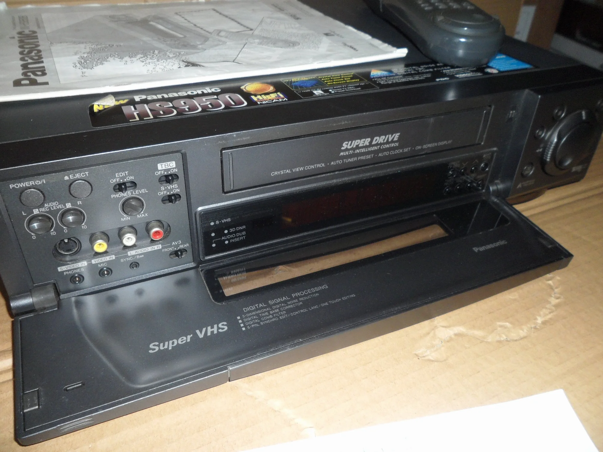 Panasonic NV-HS 950 S-VHS Videoregistratore