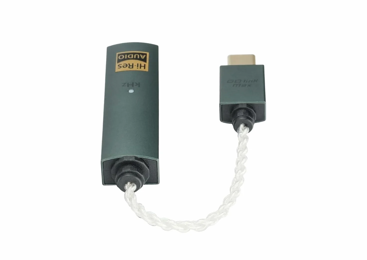 iFi Audio Go Link Max - Amplificatore per cuffie portatili/Dongle DAC USB-C a 3,5/4,4 mm - Audio Plug and Play Hi-Res con Dynamic Range Enhancement - PCM 384kHz/DSD256