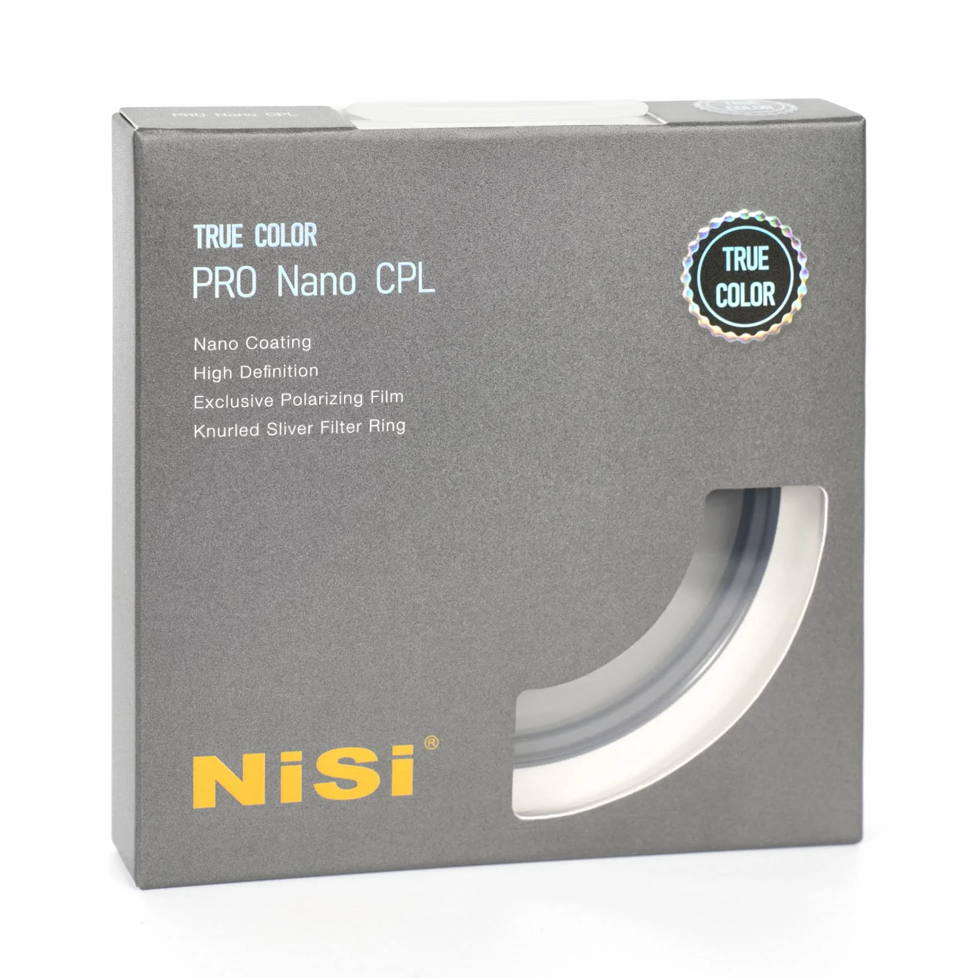Filtro NiSi polarizzatore CPL True Color - 82 mm