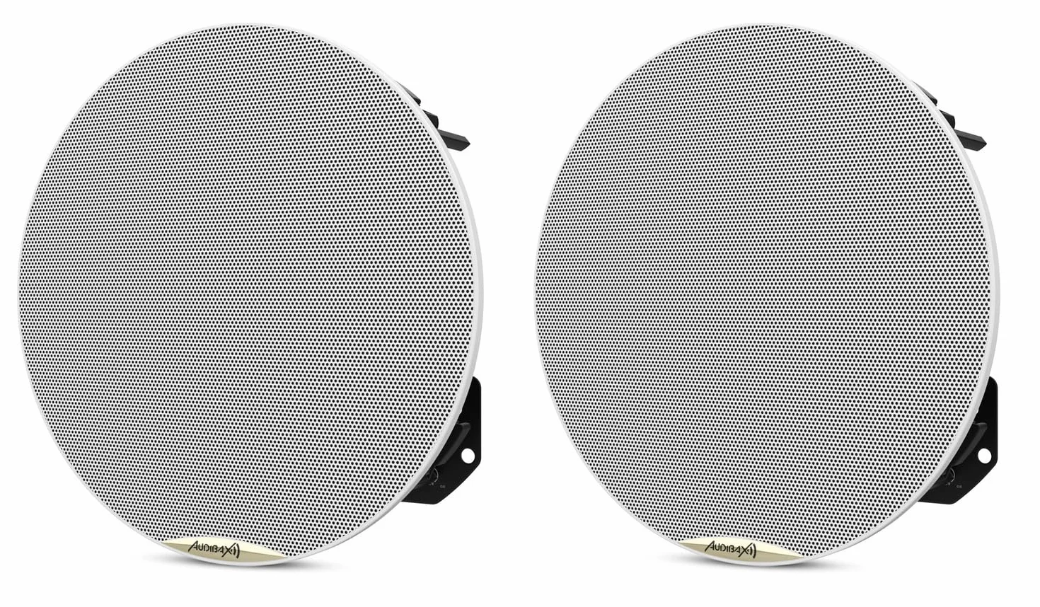 Audibax Casse Spitir CM508-BT Casse da Incasso Muro/Soffitto Bianche Bluetooth 5.25 30W Retina Metallica
