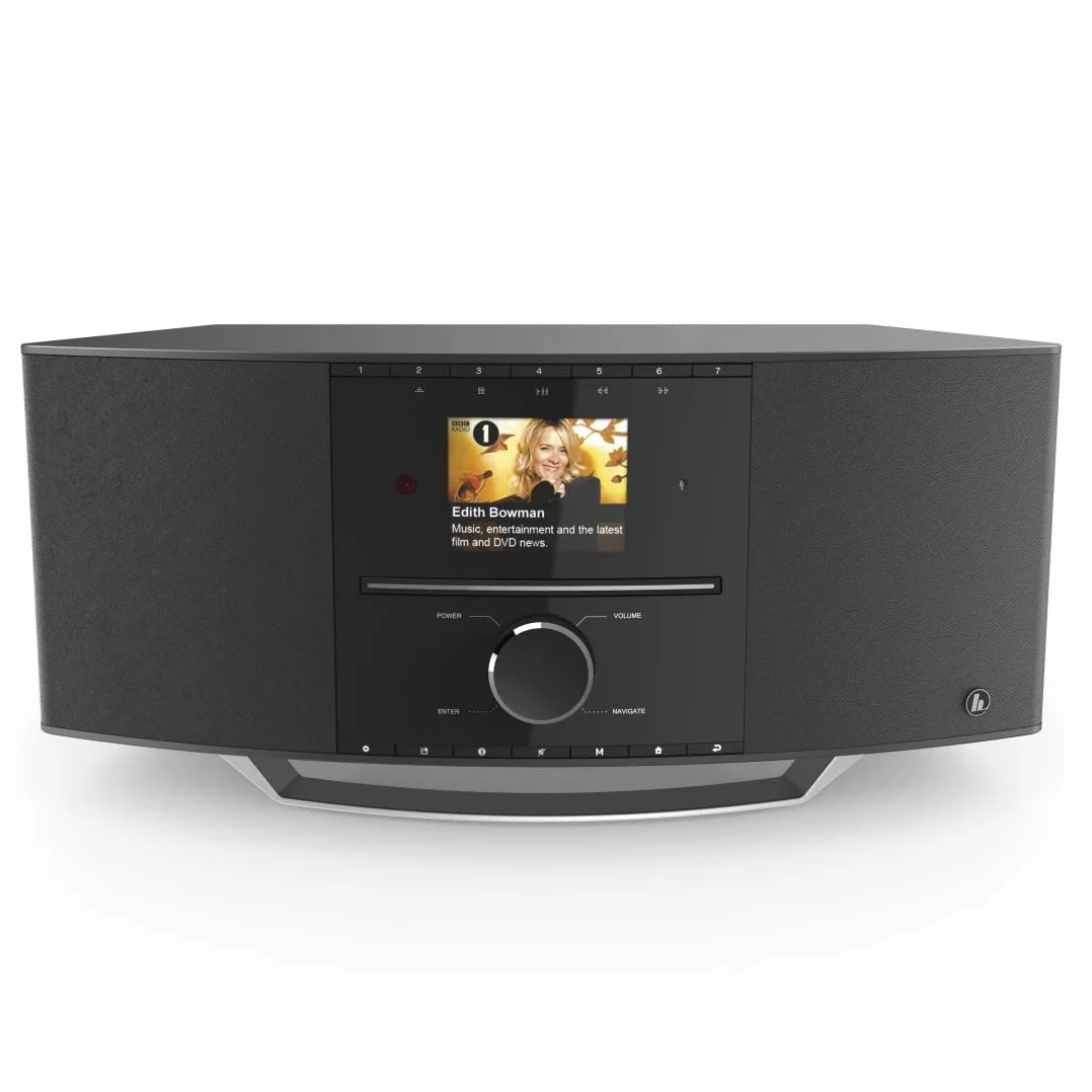 Hama Digital Radio DIR3510SCBTX DAB+ Internet Radio CD Bluetooth Nero