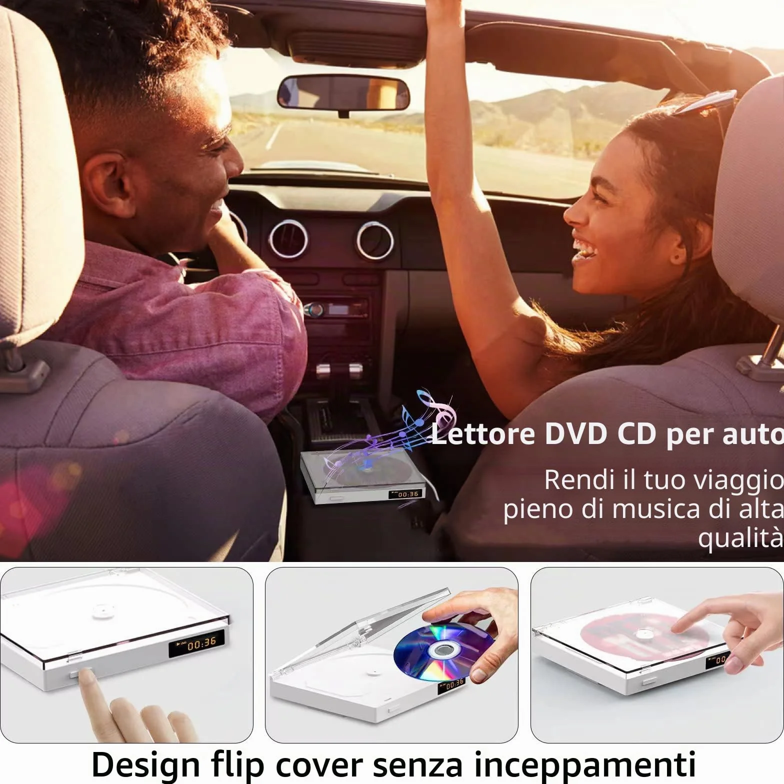 Lettore DVD MINI HDMI 1080P PAL NTSC per TV regioni compatto