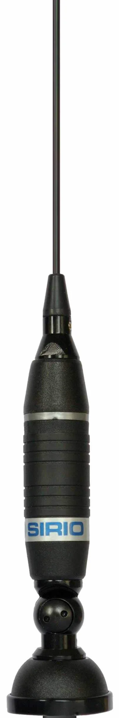 Sirio Antenne Omega 27, Antenna Cb Veicolare, Frequenza 27-28.5Mhz, Base "Ne", Potenza Massima 150W Short Time, Stilo Inox Nero, Inclinabile 180°, Altezza 0,945Mt, Cavo 4Mt in Dotazione