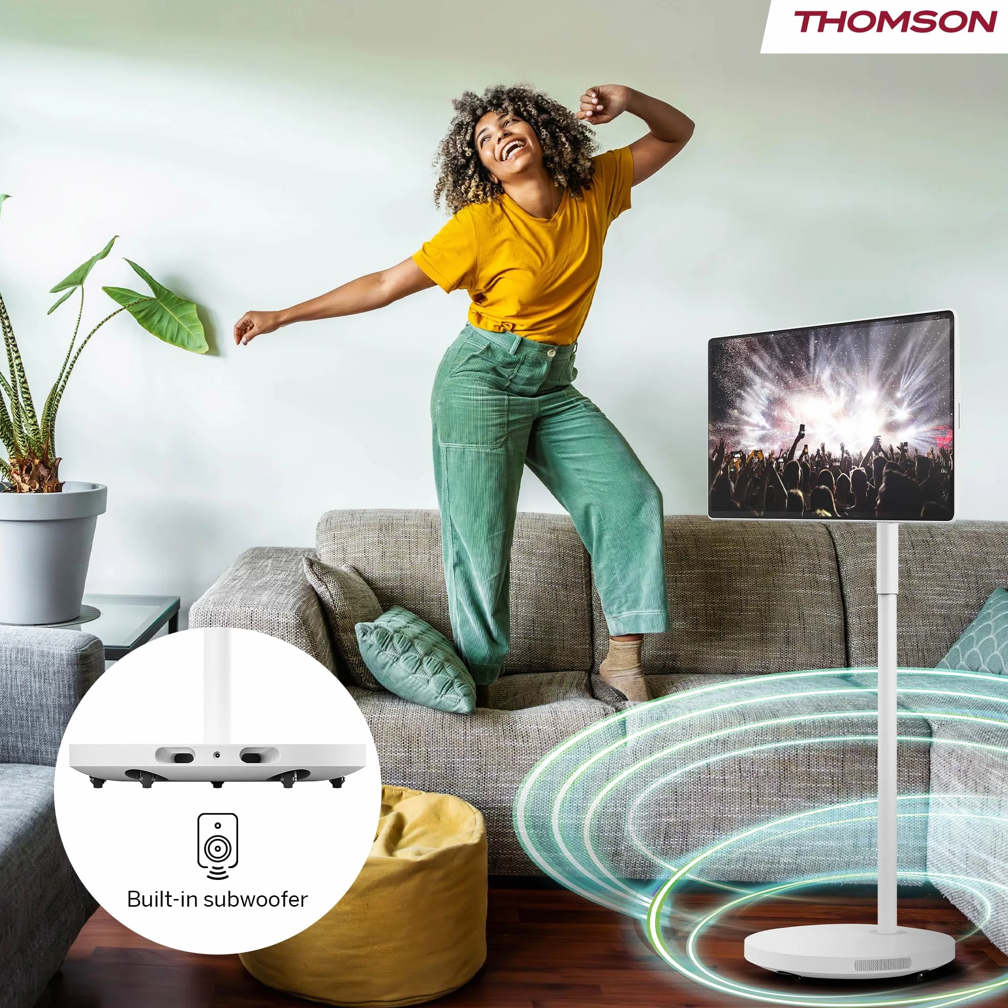 Thomson 27UE7M45 27 Cali 4K UHD Smart Touch Display Android