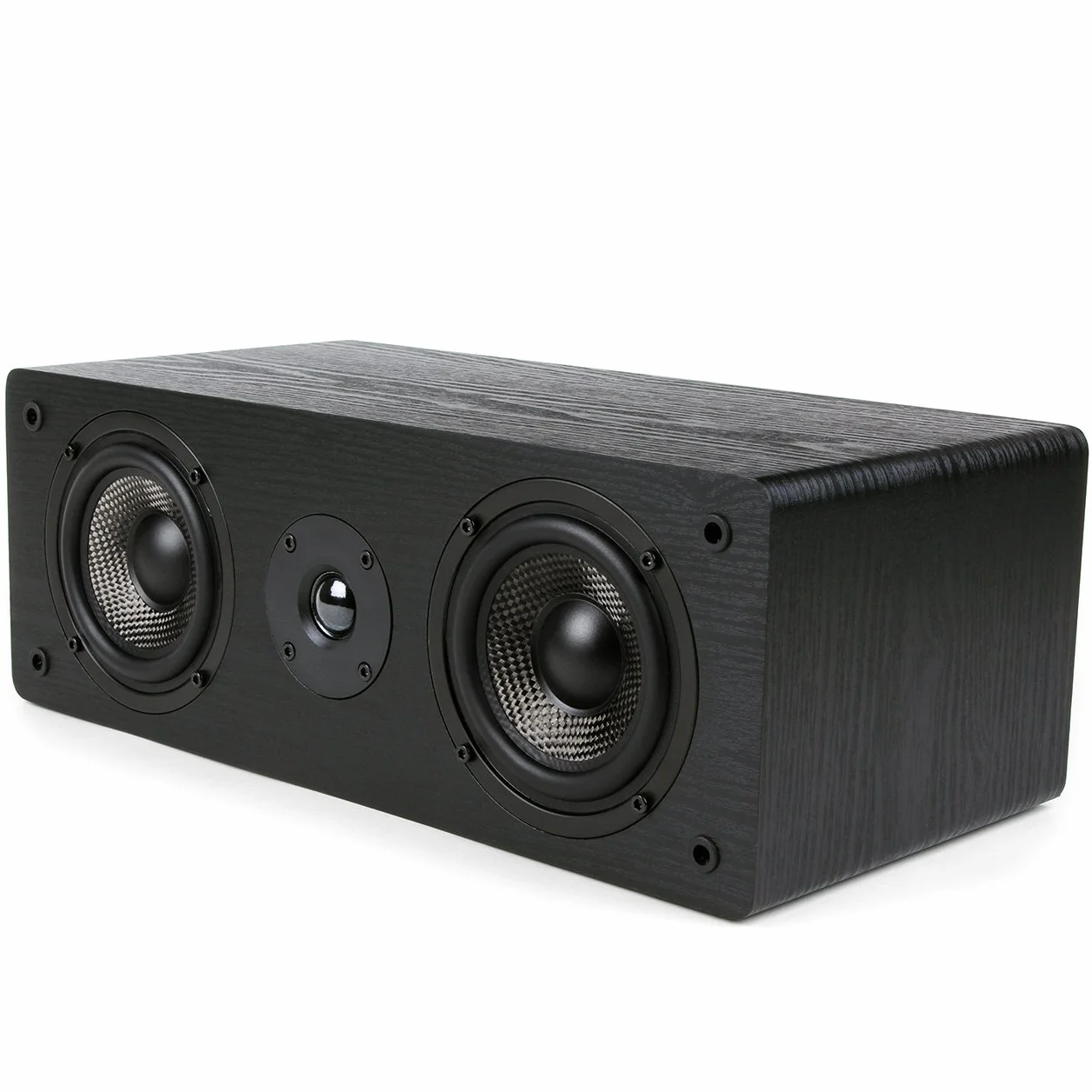 Micca MB42-C Altoparlante canale centrale per Home Theater, suono surround, passivo, 2 vie (nero, ciascuno)