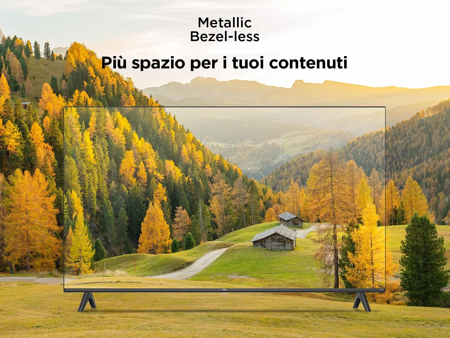 TCL 40SF540 TV 40" Full HD HDR e HLG Fire TV, Dolby Audio DTS Virtual: X, Design Bezel Less, Controllo Vocale, Bluetooth 5.0