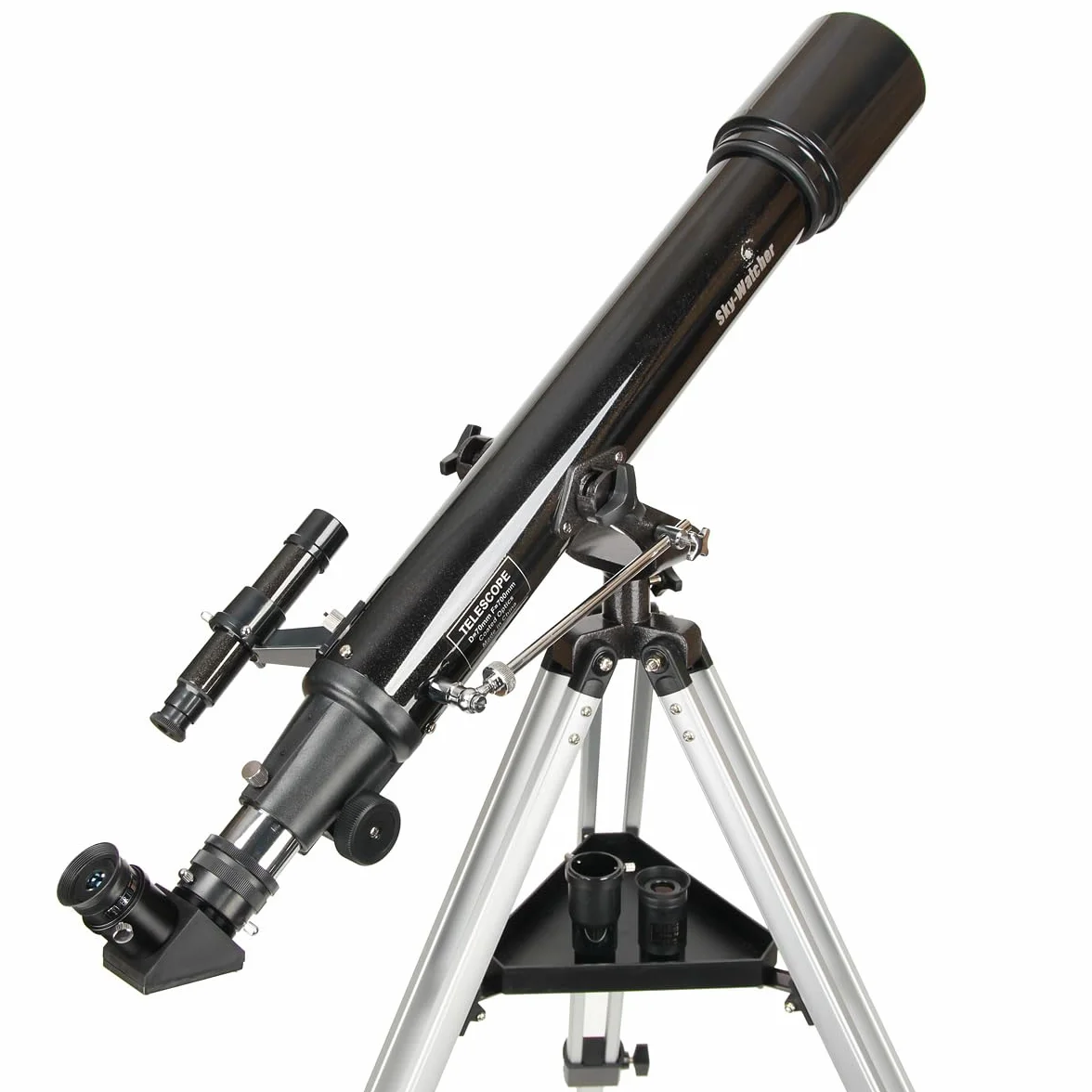 Sky-Watcher Telescopio Rifrattore, 70/700 AZ2, Montatura Azimutale AZ2, Nero