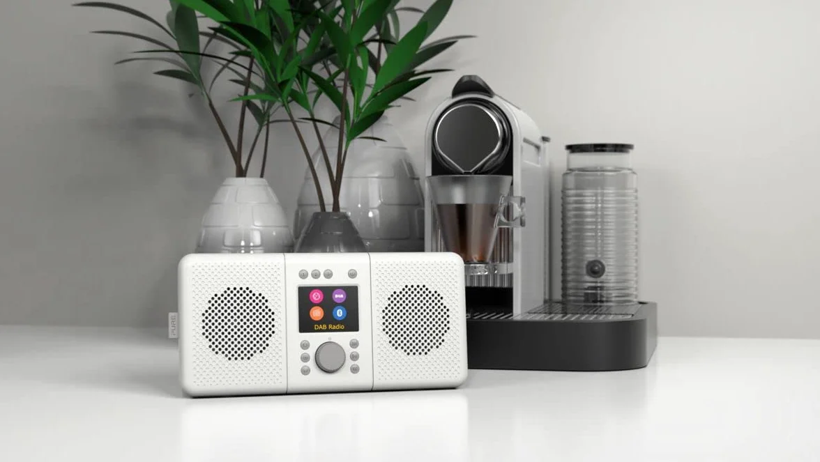 Pure ELAN CONNECT+ Radio Internet stereo DAB Bluetooth 5.0 DAB/DAB+ FM grigio pietra