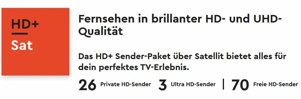 Scheda HD+, durata 12 mesi