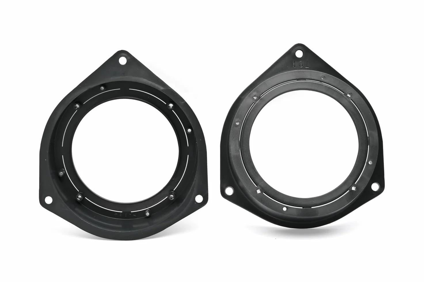 Kit 4 Casse ALPINE SXE-1725S + SXE-1025S per Fiat Punto (188)/ Grande Punto (199)/EVO con 2 Supporti Anteriori, 2 Supporti Posteriori e 4 Connettori