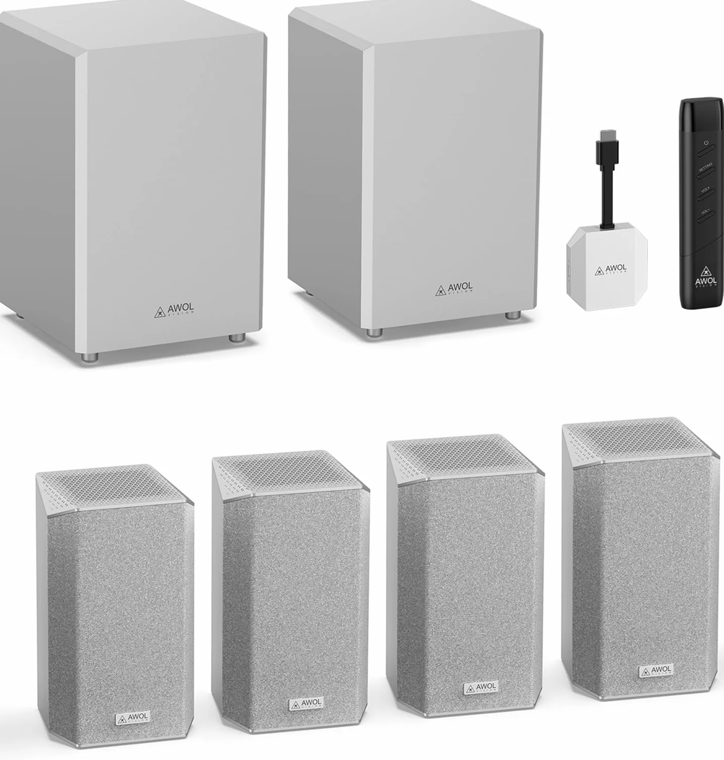 AWOL VISION ThunderBeat 4.2.2 Sistema audio home theater completamente wireless (Thunderbeat)