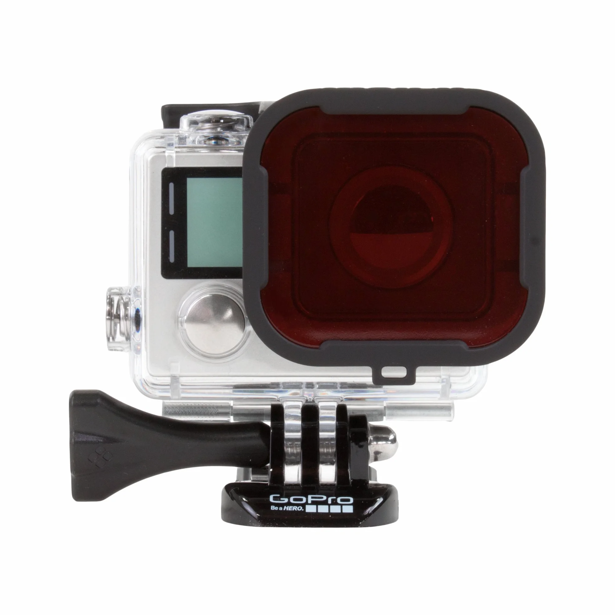 Polarpro Filtro Rosso per GoPro HERO 3+ / HERO 4 + Polarpro Rosso filtro aqua