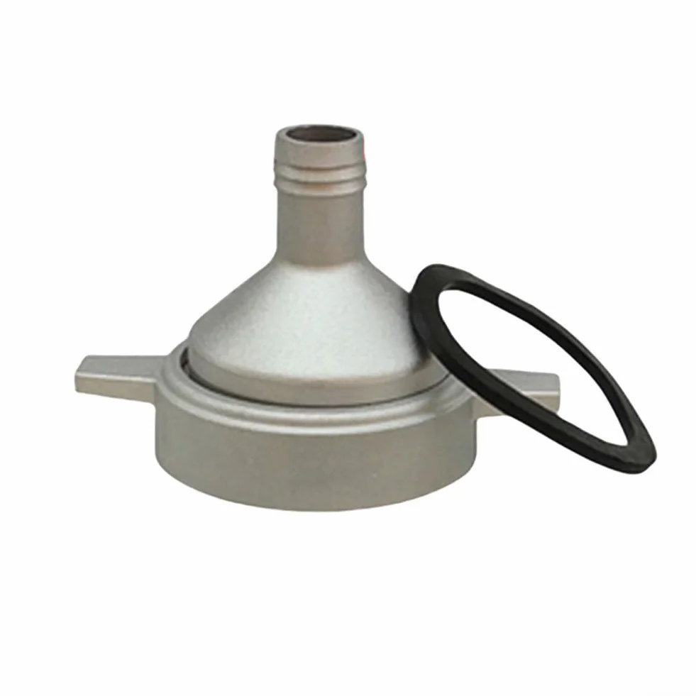 Adattatore connettore per tubo pompa dell'acqua in alluminio con guarnizione in gomma 7,6 cm a 2,5 cm 6,3 cm 10 cm raccordo riduttore idraulico