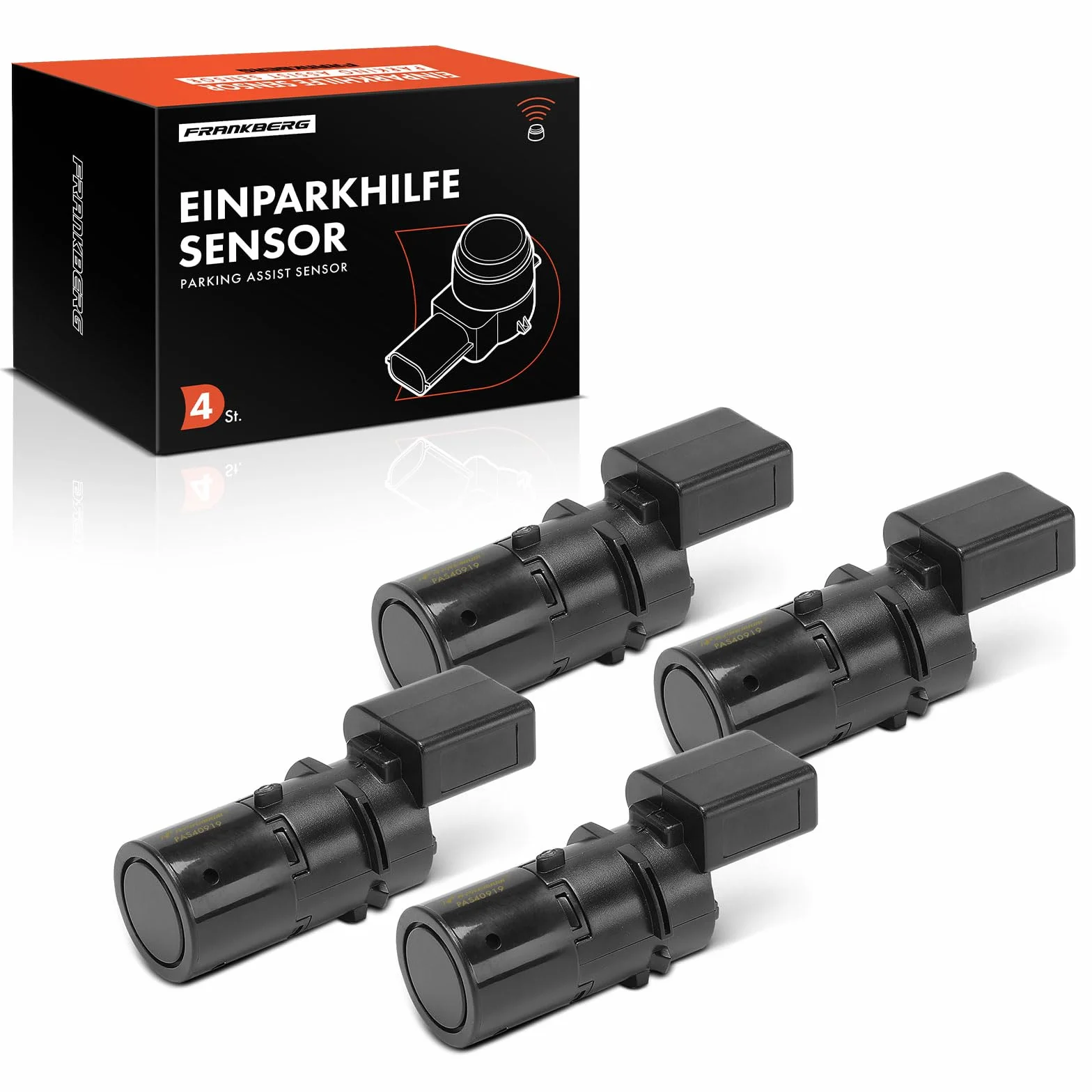 Frankberg Sensore di Parcheggio PDC Compatibile Multivan V 7EF 7EM 7EN 7HF 7HM 7HN 1.9L-3.2L 2003-2015