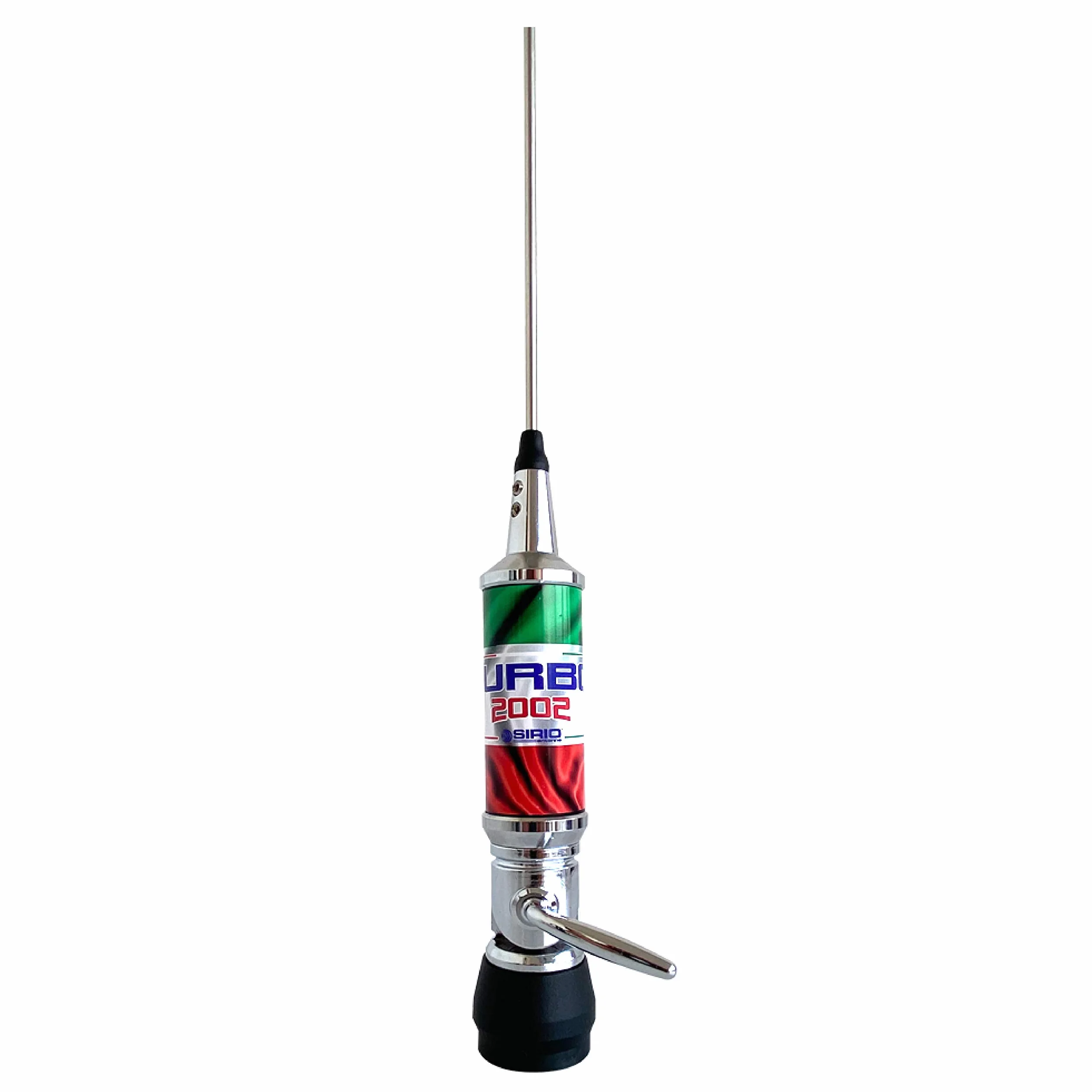 SIRIO ANTENNA CB TURBO 2002 CON ATTACCO PL (Cavo e base magnetica opzionali) (ITALIA)