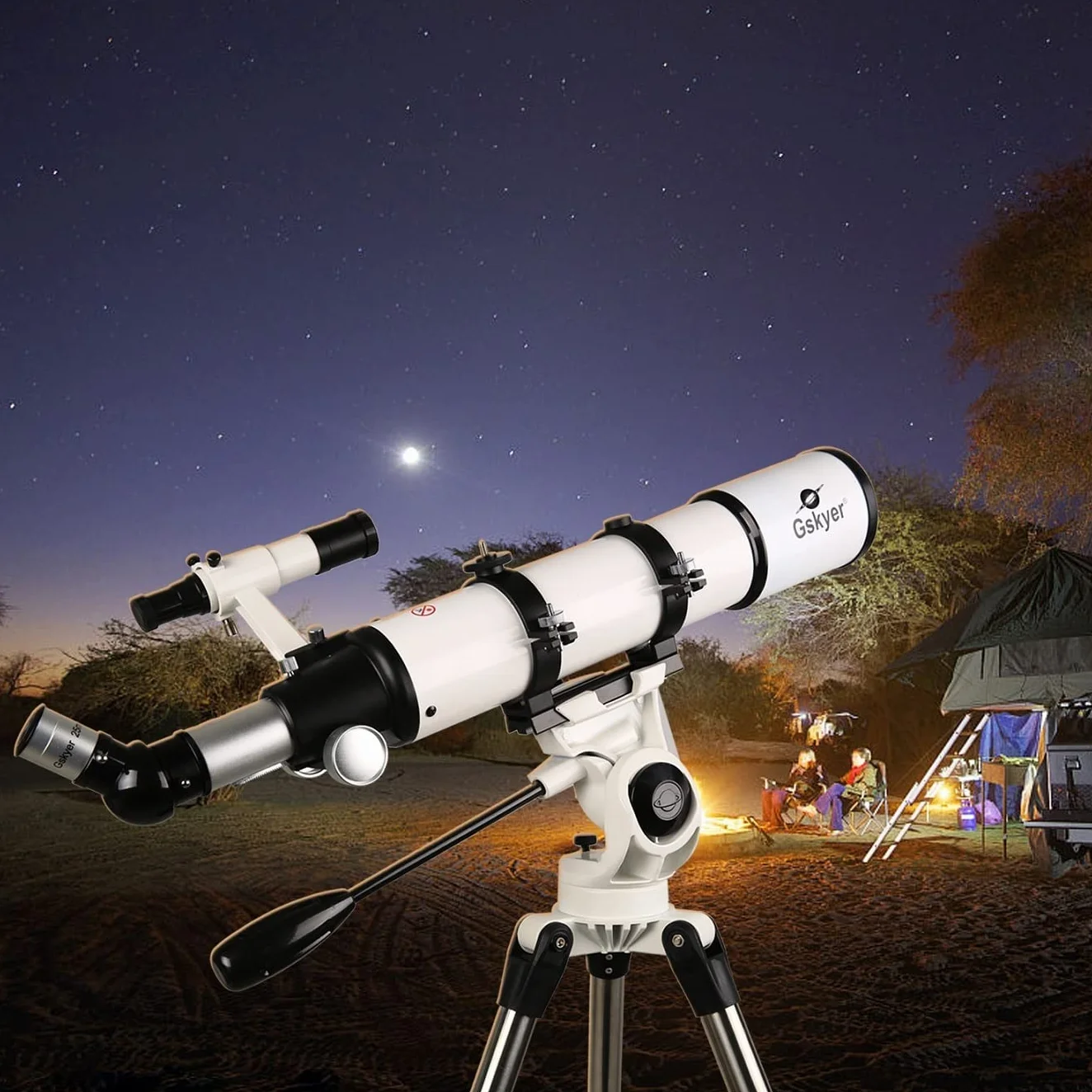 Gskyer Telescopio 90/600 con rifrattore astronomico per bambini principianti adulti D-906