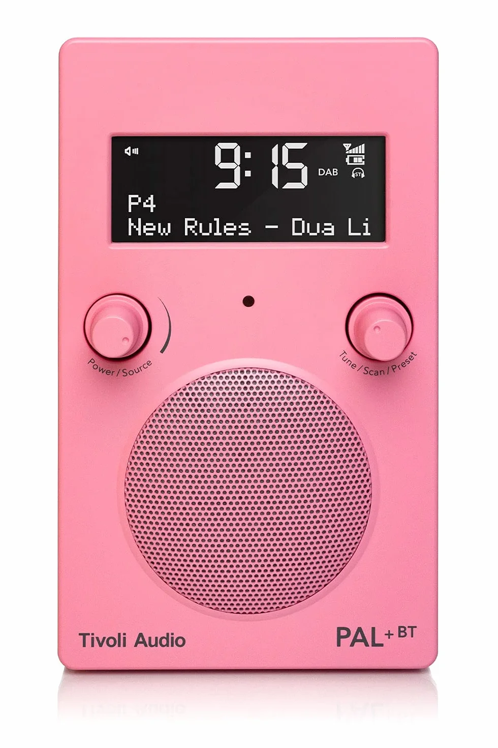 Tivoli Audio compatible - PAL+ BT Portable FM/DAB Radio (Pink)