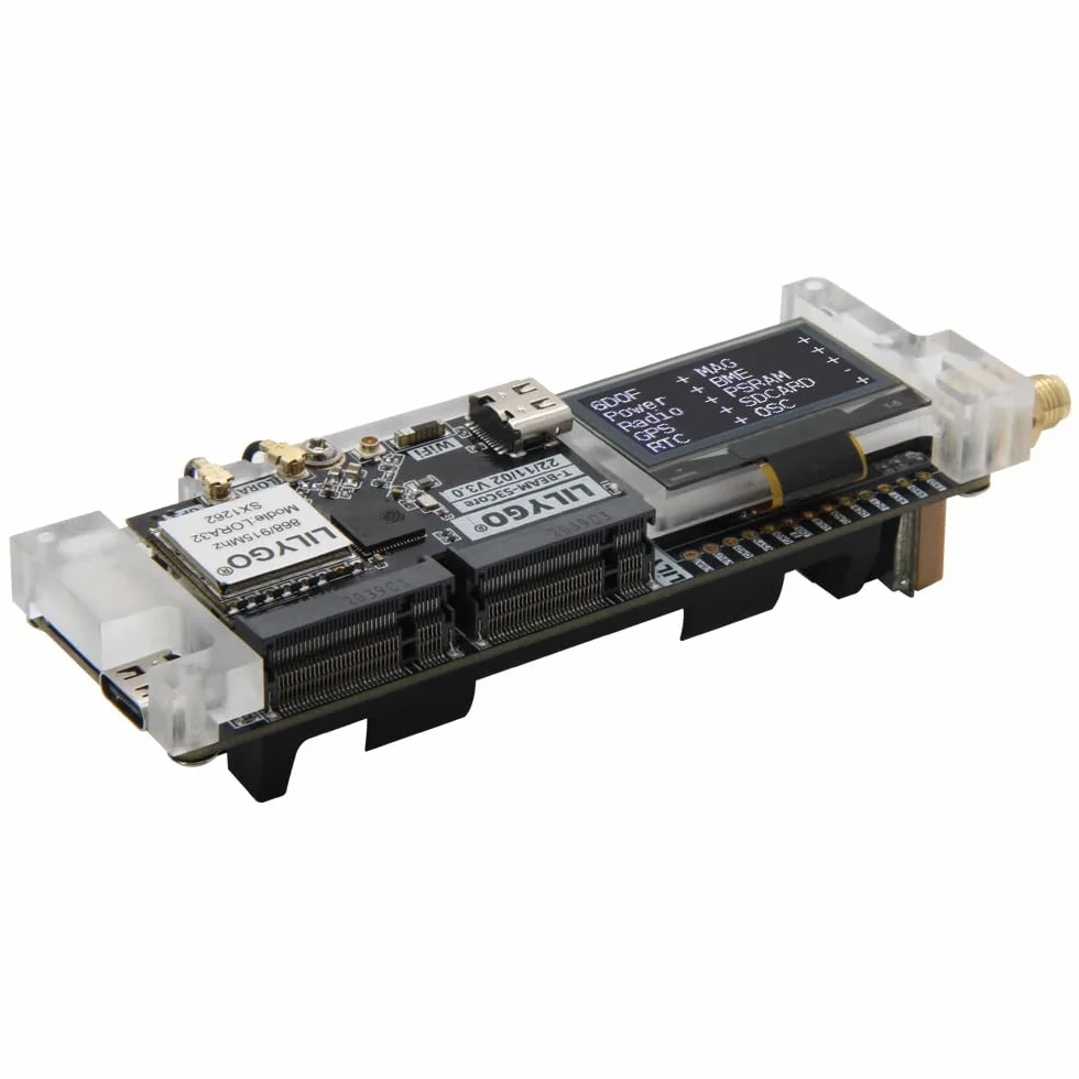 LILYGO T-BeamSUPREME Meshtastic ESP32-S3 TTGO Scheda di Sviluppo LoRa L76K GPS WiFi Modulo Bluetooth con SH1106 OLED da 1,3" (L76K 868Mhz)