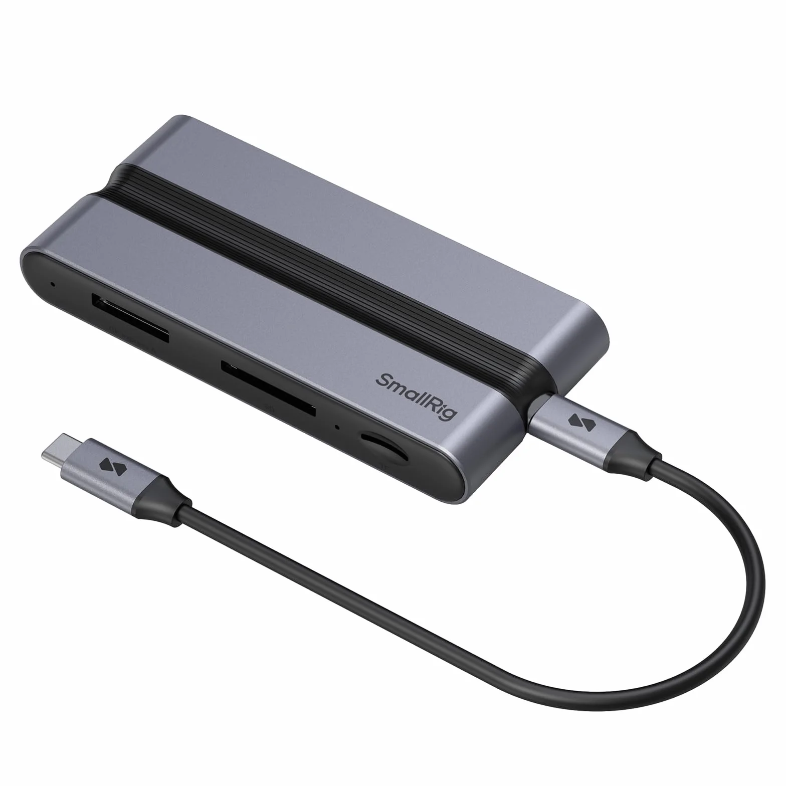 SMALLRIG 9 in 1 CFexpress Type A Card Reader Docking Station con USB3.2 (Gen 2) 10 Gbps, Lettori SD/TF/CFexpress Type A, Porte USB-A/USB-C/HDMI/Gigabit Ethernet, per iPhone per Mac - 4663