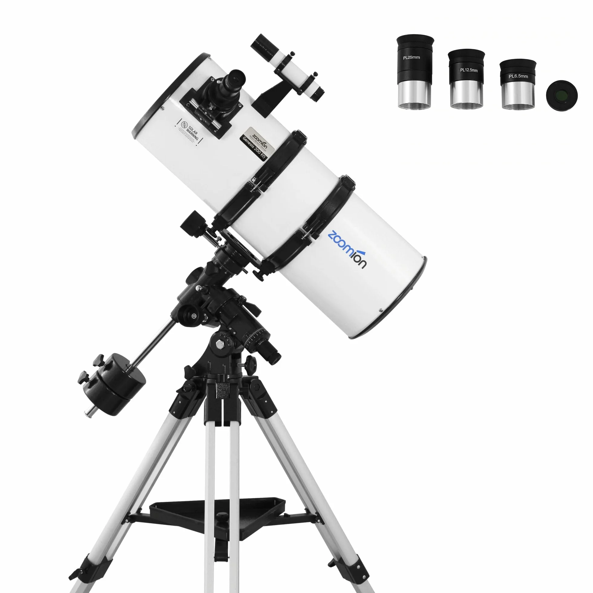 Genesis 200/800 EQ-4 Telescopio astronomico riflettente per adulti e adolescenti e principianti di astronomia