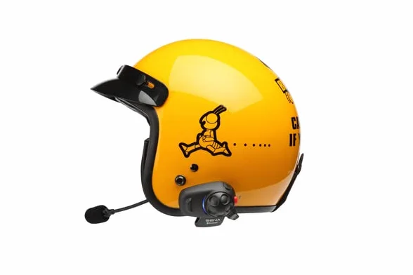 Sena SMH5-10 Auricolare Bluetooth Universale e Citofono per Scooter e Moto, Nero