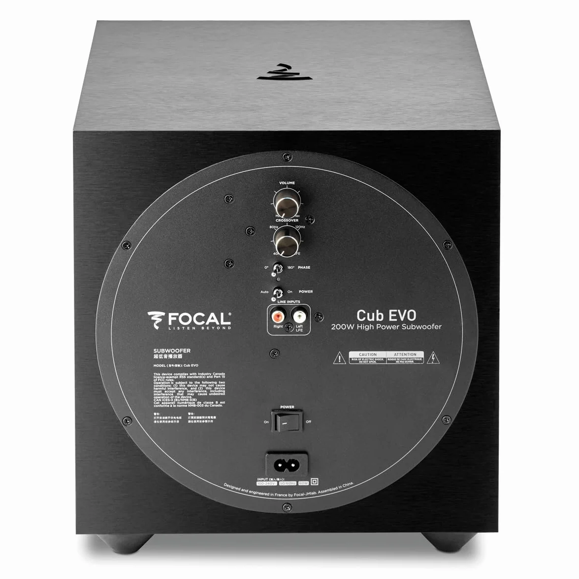 Focal Cub Evo Nero Subwoofer