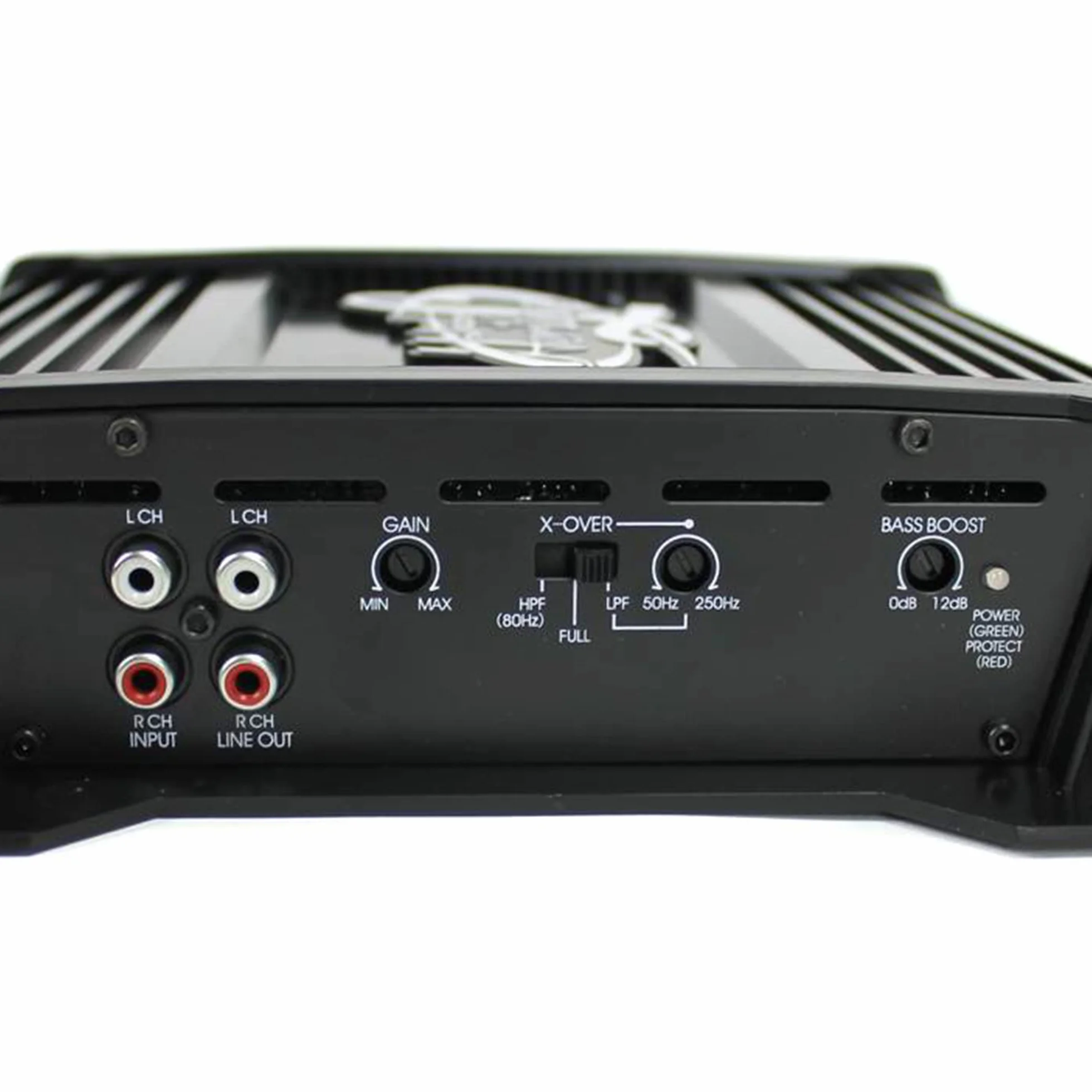 Lanzar HTG237 - Amplificatore a 2 canali, tecnologia MOSFET, colore: nero, 1.000 W