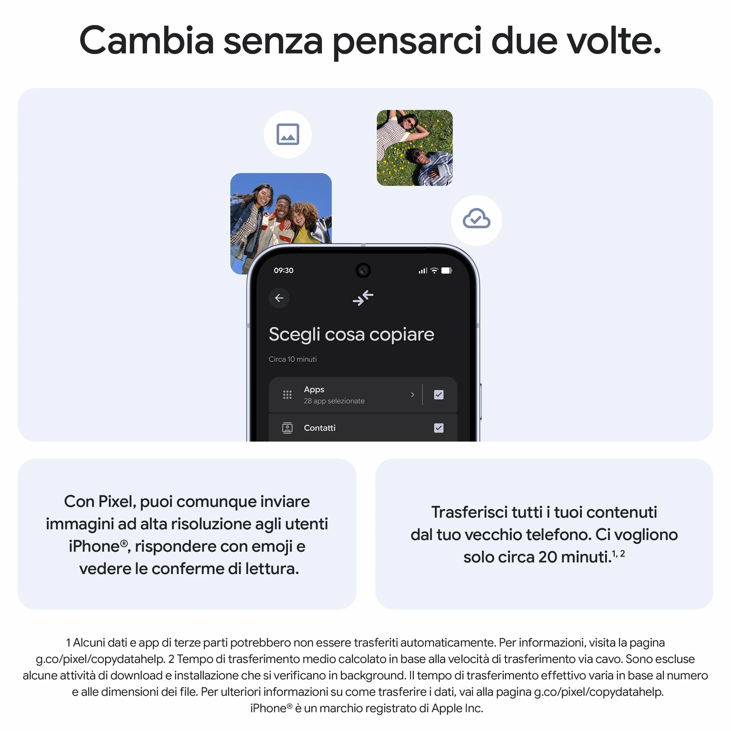 Google Pixel 10 Pro - Smartphone Android sbloccato con Gemini, sistema a tripla fotocamera posteriore, autonomia di oltre 24 ore e display Super Actua da 6,3" - Grigio argento, 128GB