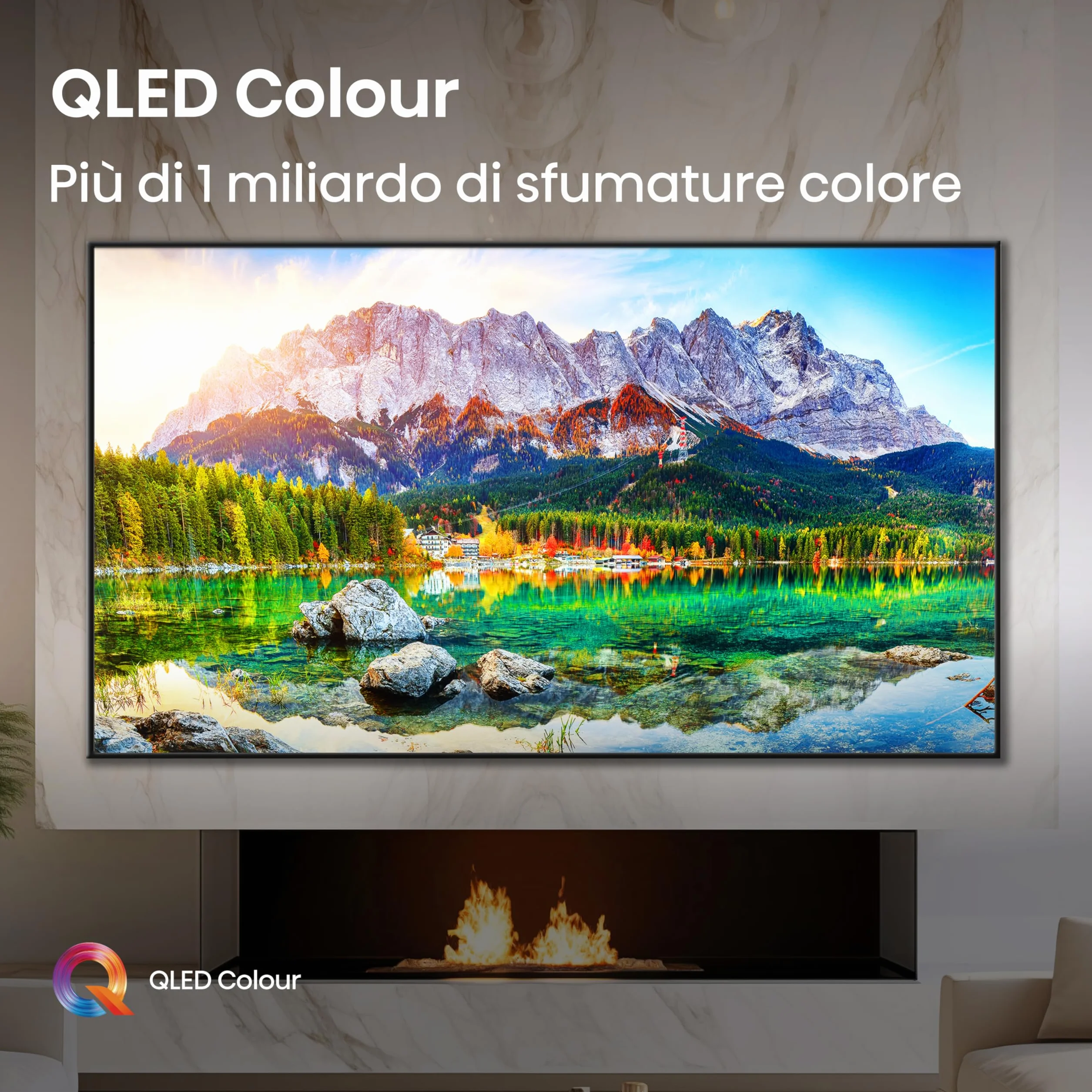 Hisense TV 65" Mini-LED 4K 144Hz Smart VIDAA U8 Dolby Vision IQ HDR10+ Adaptive Dolby Atmos 2.1 Subwoofer Alexa Built-in