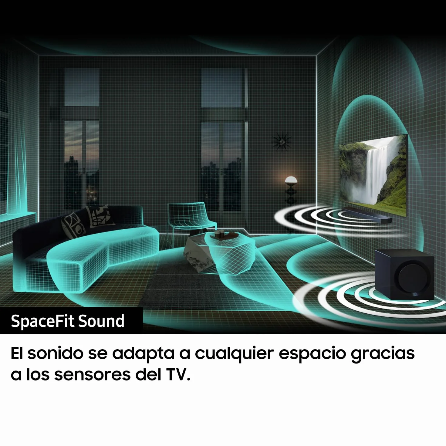 Samsung Soundbar HW-Q800C/ZF Serie Q, 11 Speaker, Wireless Dolby Atmos, Audio a 5.1.2 Canali, Q-Simphony, Compatibile con Alexa e Google Assistant, Black 2023