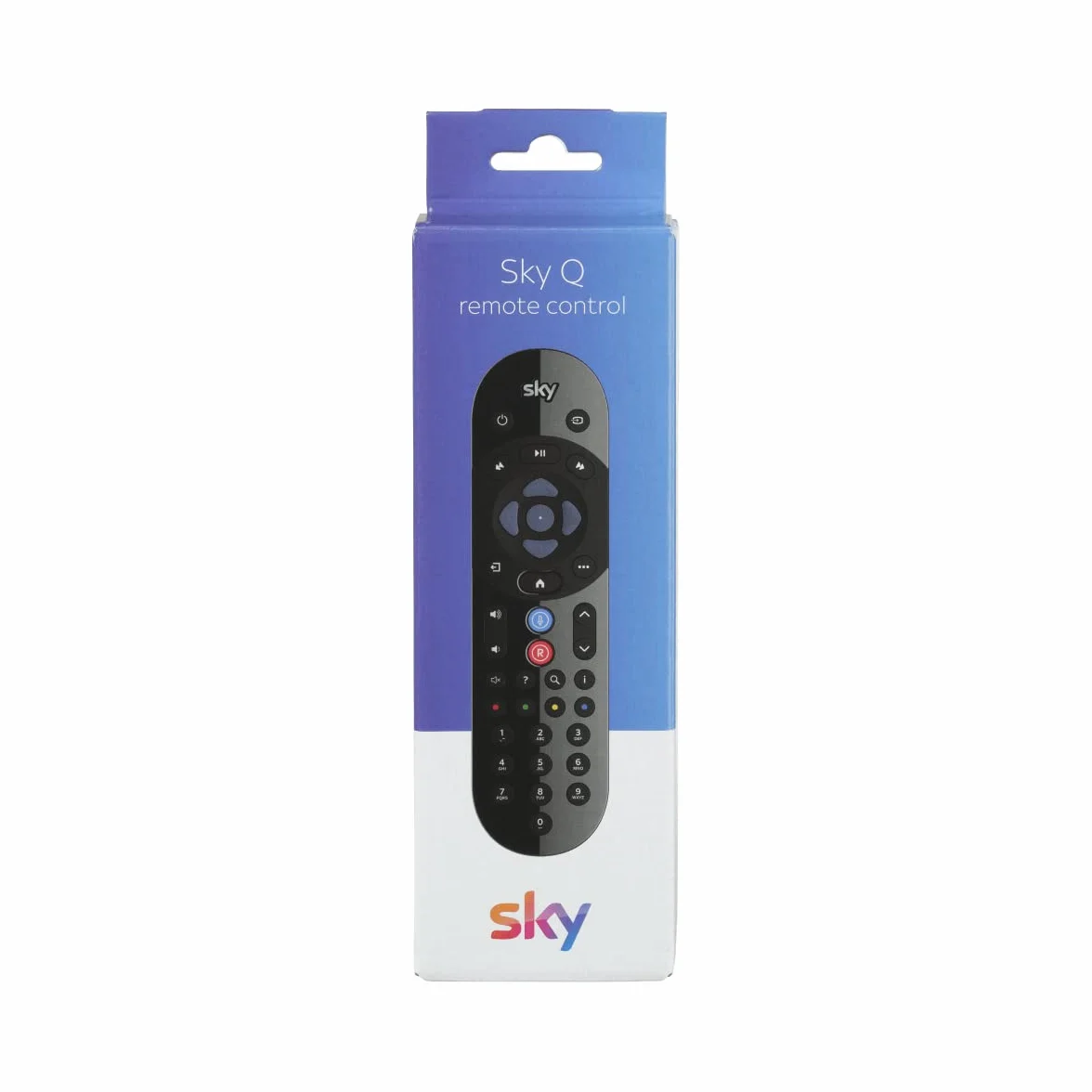 Sky Telecomando Q Voice - Batterie Duracell incluse - Funzione di ricerca vocale - Confezione ufficiale - SKY135