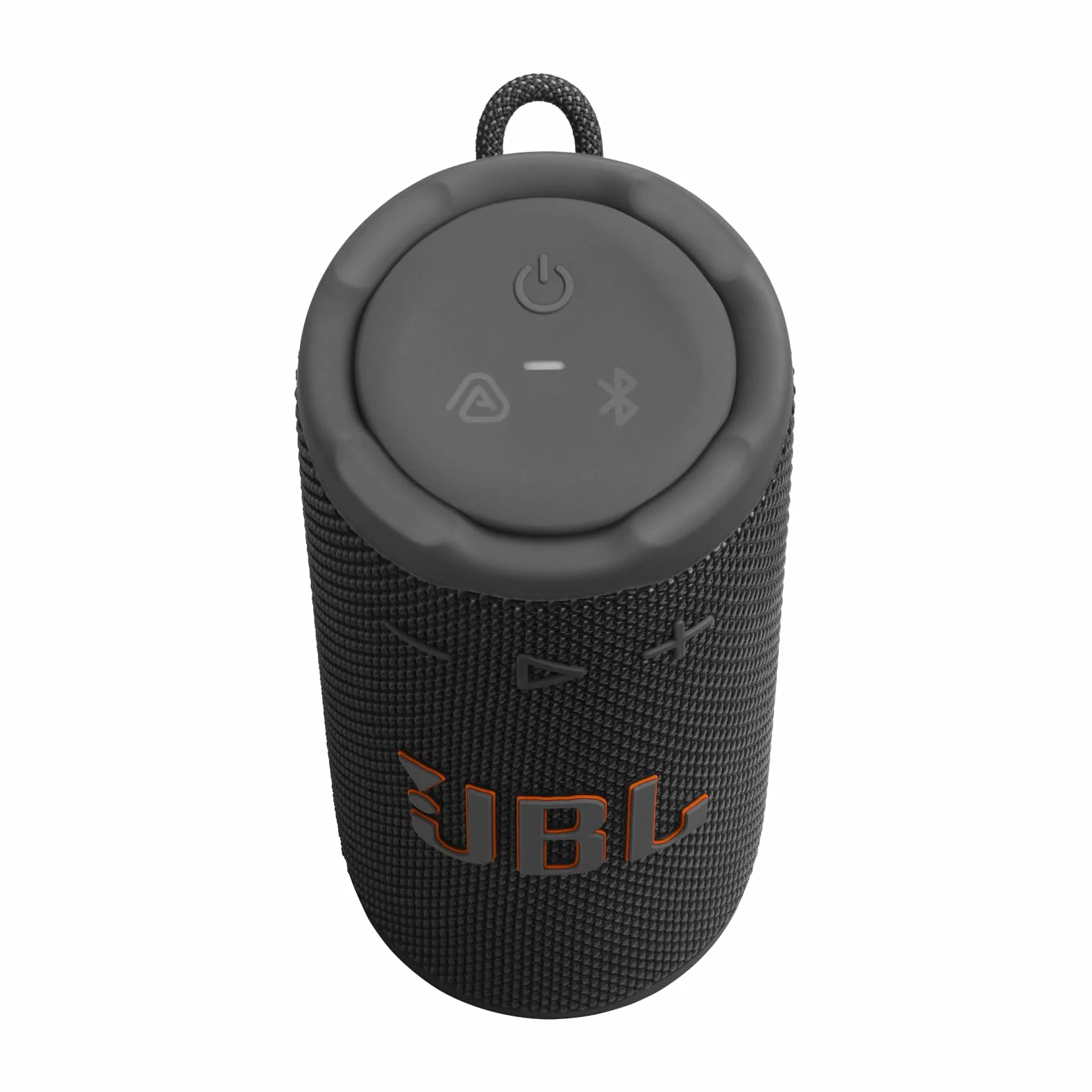 JBL Grip, Speaker Bluetooth Compatto, JBL Pro Sound con AI Sound Boost, IP68 Resistente ad Acqua e Polvere, Luce Ambientale, 14 Ore di Autonomia, Auracast Multi-Speaker, App JBL Portable, Nero