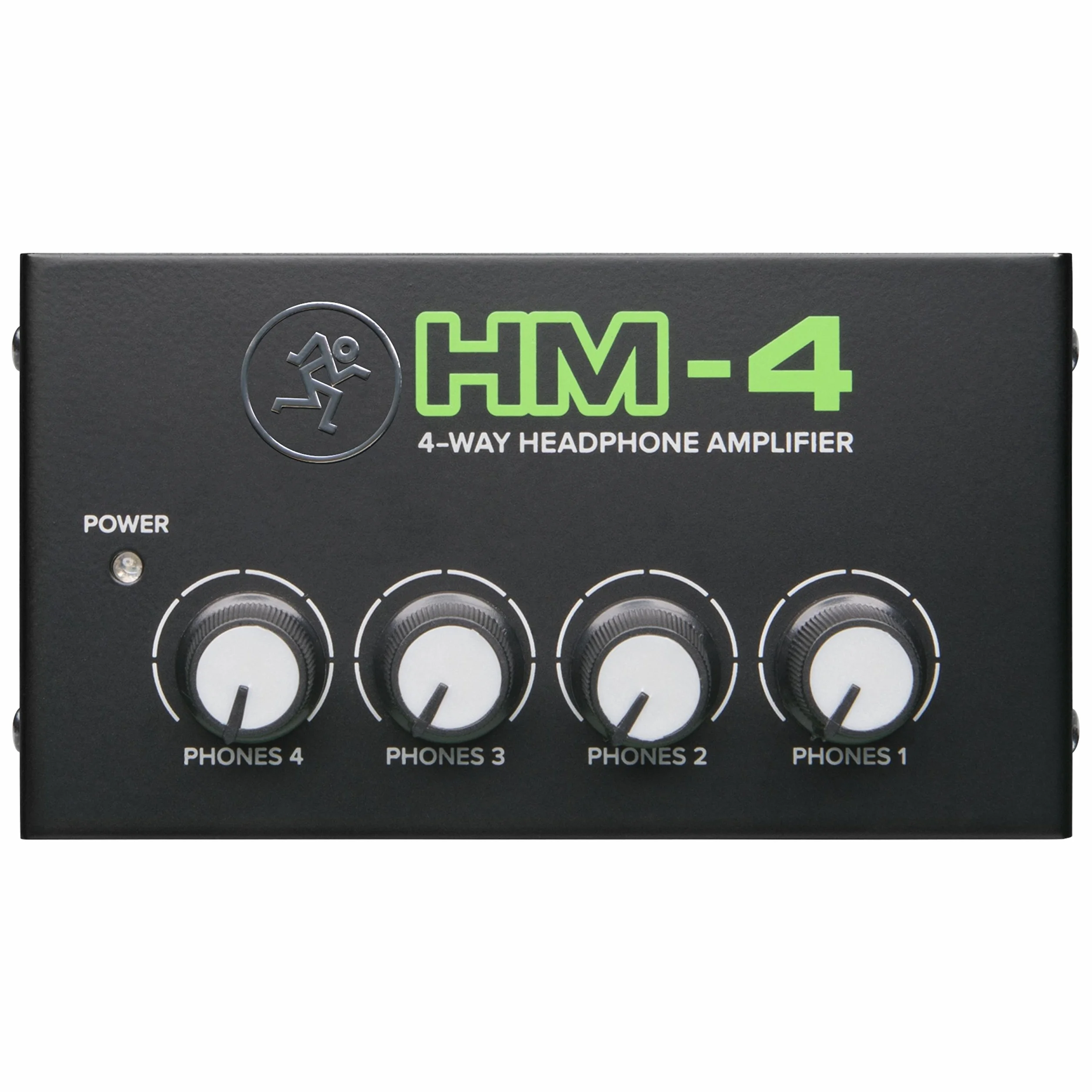 MACKIE Hm-4 Amplificatore per Cuffie a 4 Canali con Ingresso Stereo e Controllo di Livello Individuale