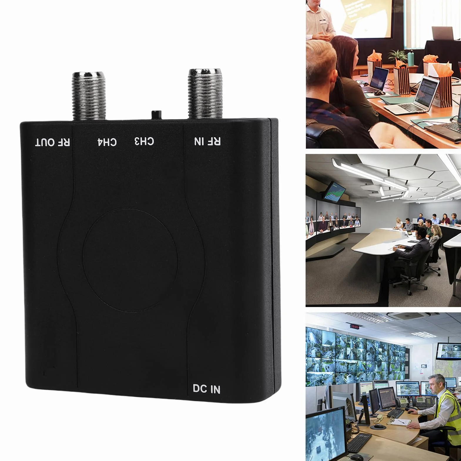 Elprico Modulatore HDMI a RF, Interfaccia Multimedia HD, Output 1080p NTSC PAL, Frequenza VHF