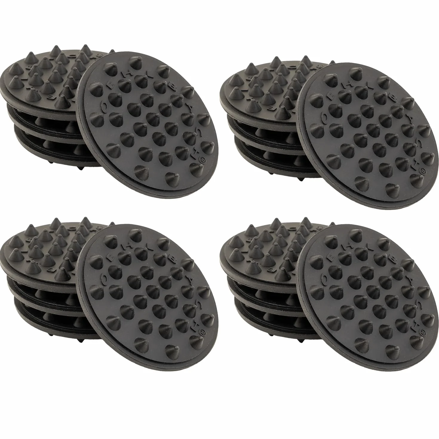 OEHLBACH ammortizzatore di risonanza per HiFi subwoofer altoparlante nero elastico 16 pezzi