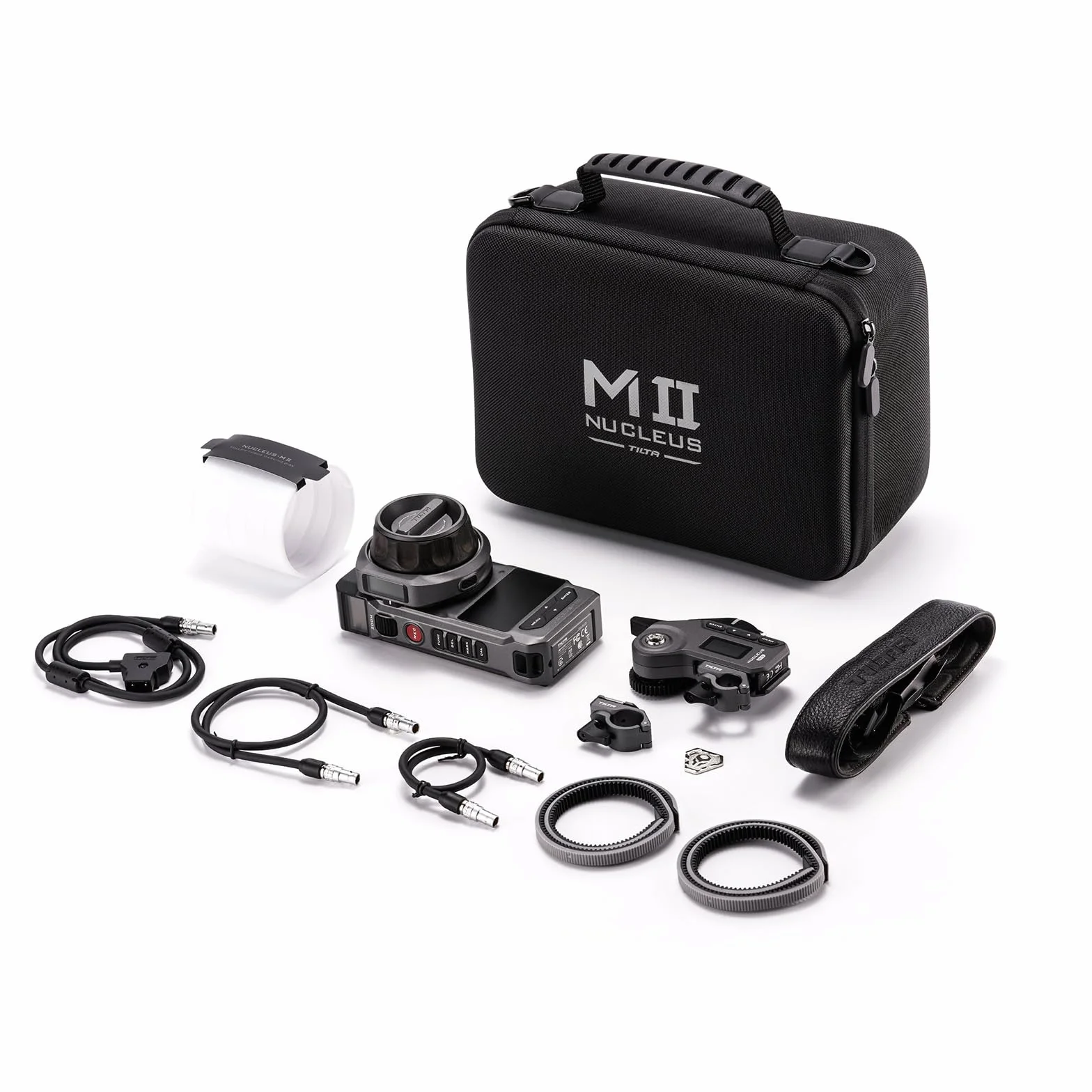 Tilta Nucleus-M II Follow Focus - Sistema di controllo delle lenti wireless con motore Nucleus-M II e unità manuale FIZ per fotocamere DSLR Mirrorless WLC-T06-K1