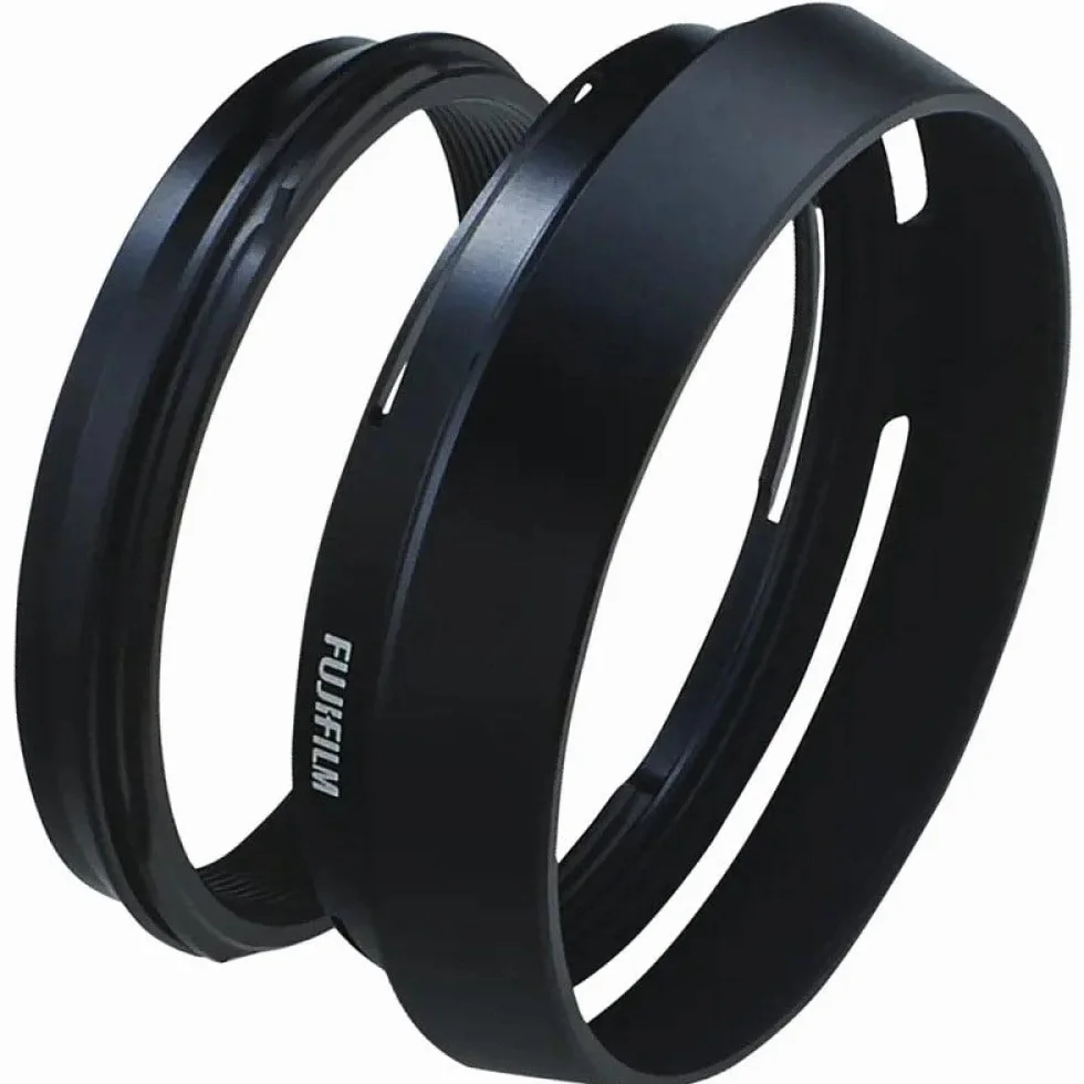 Fujifilm LH-X100B Paraluce e Anello Adattatore, Nero