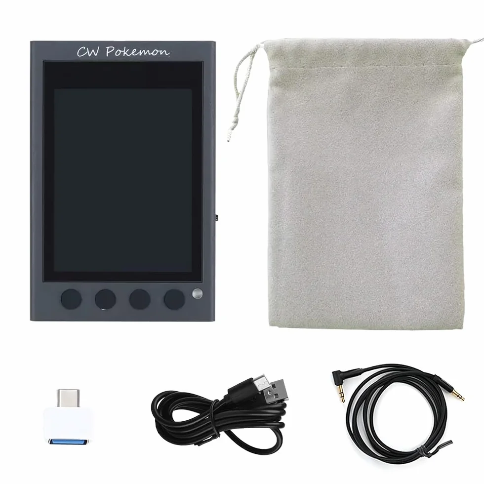 Hamcube, Mini CW Trainer con display per esercitazioni telegrafiche, per l'invio di codice Morse, per l'invio di copia e decodifica (Pro)