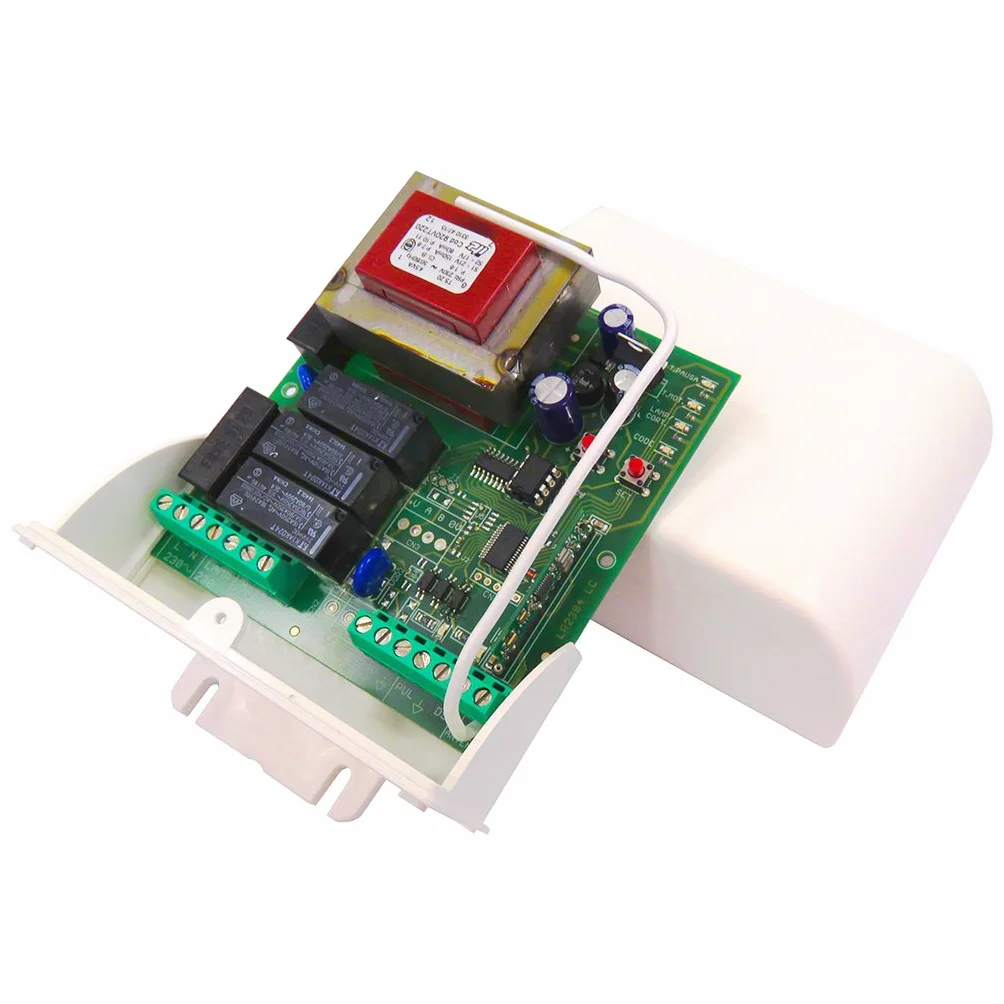 Seav centrale elettronica per serrande avvolgibili LRS2035 New Set 433,92 MHz + 2 telecomandi BEHAPPYRS2N