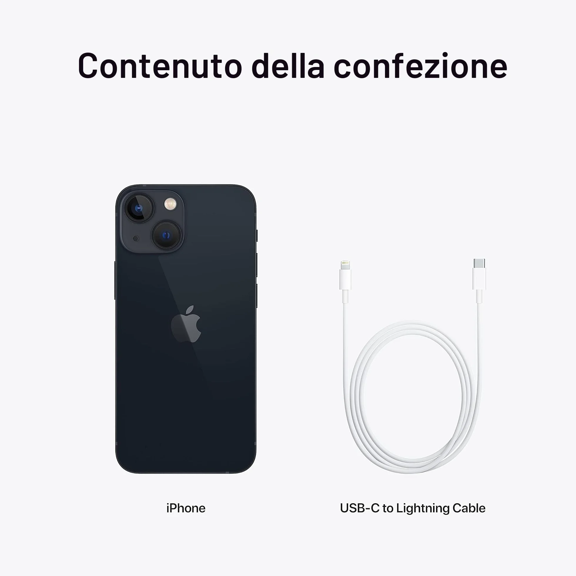 Apple iPhone 13 mini 128GB Mezzanotte Ricondizionato